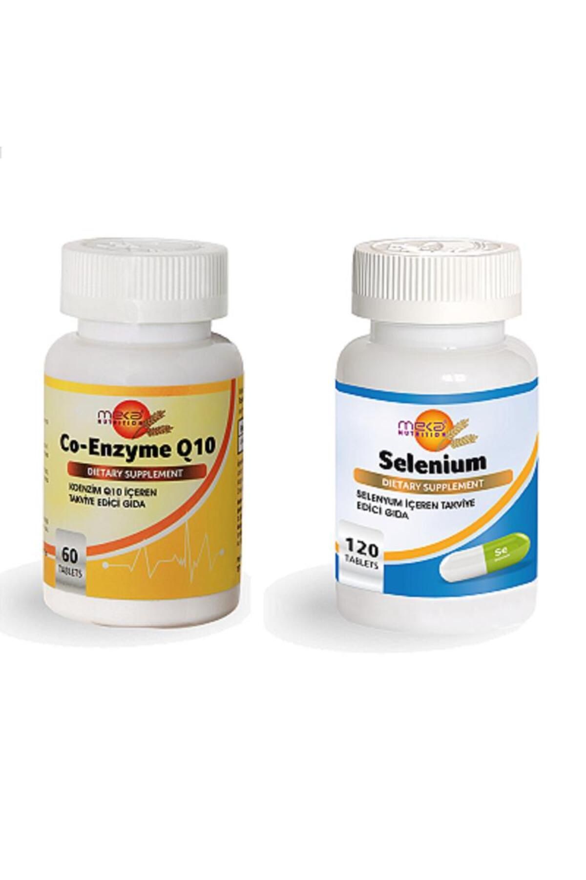 Meka Nutrition Koenzym Q10 60 Tablet Selenyum 120 Tablet