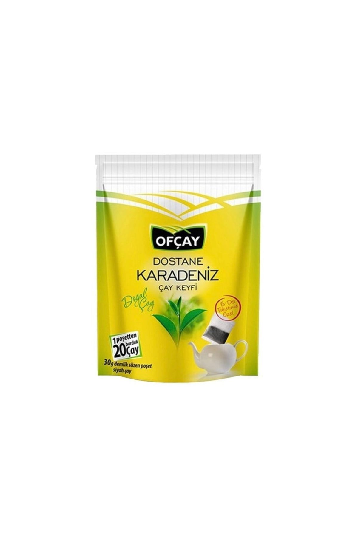 Ofçay OFÇAY DOSTHANE KARADENİZ 30 GR. X 30 Adet DEMLİK POŞET ÇAY 1 KOLİ ( 8 ADET )