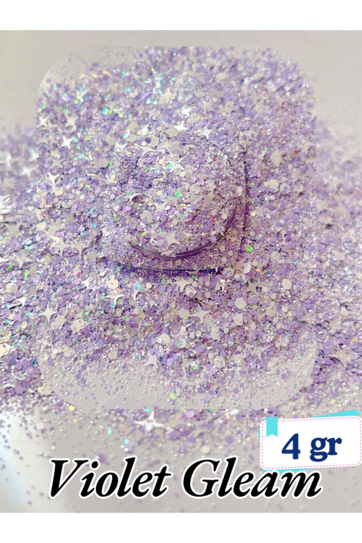 اپوکسی-شمع-آرایش-ناخن-صابون Chunky Glitter Sequin Glitter Series 4 گرم Sirius Hobi
