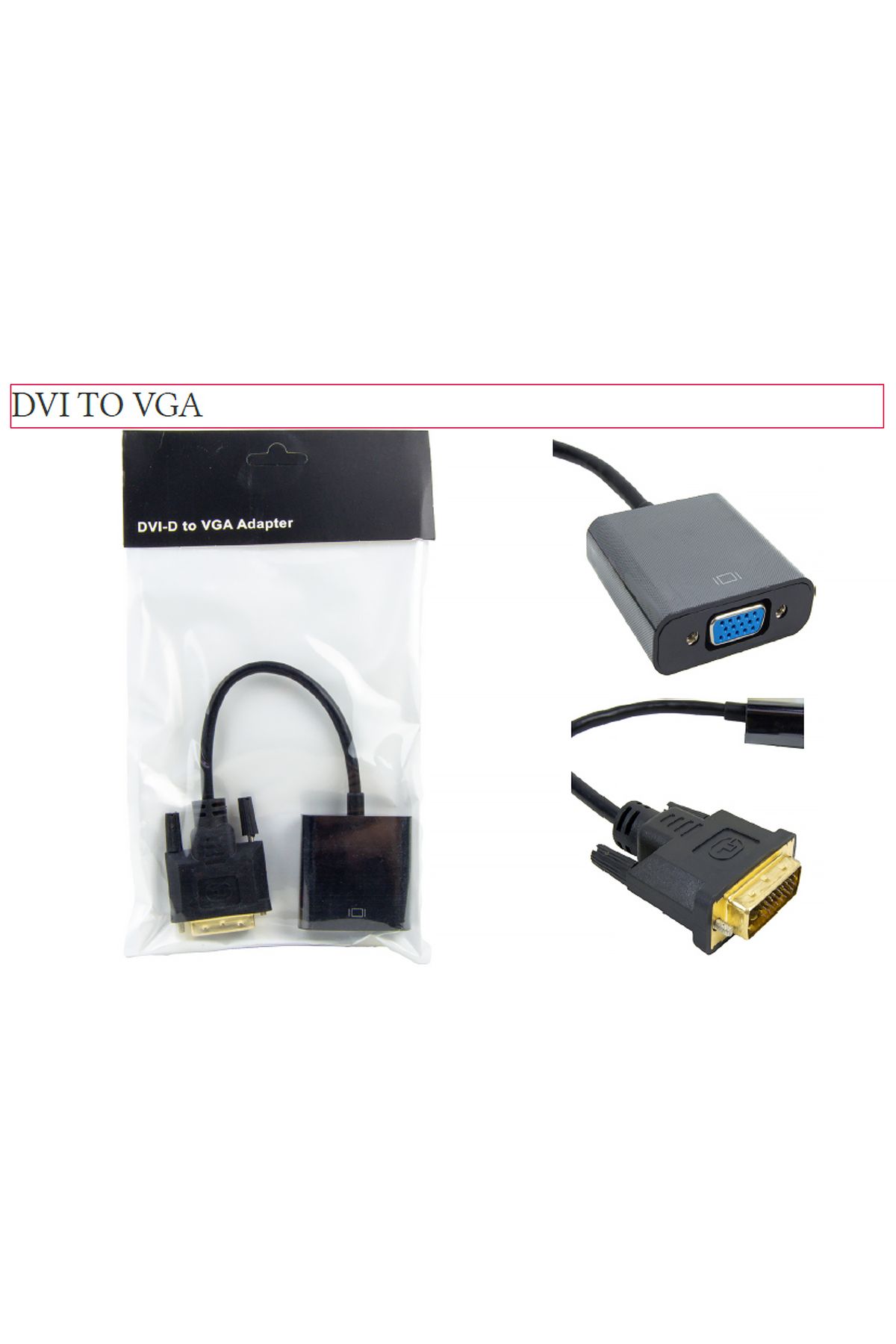 IRONSTAR DVI TO VGA Aktarıcı Dönüştürücü