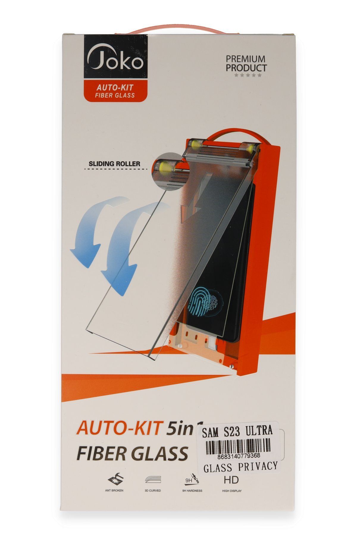 NewFace JOKO SAMSUNG GALAXY S23 ULTRA AUTO KIT 5IN1 FIBER HAYALET CAM EKRAN KORUYUCU 277097