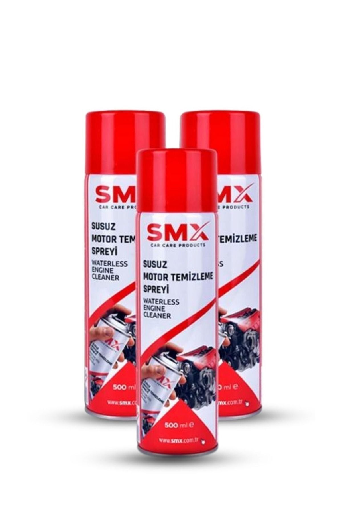 Elioure Susuz Motor Temizleme Spreyi 3 Adet (3x500 Ml)