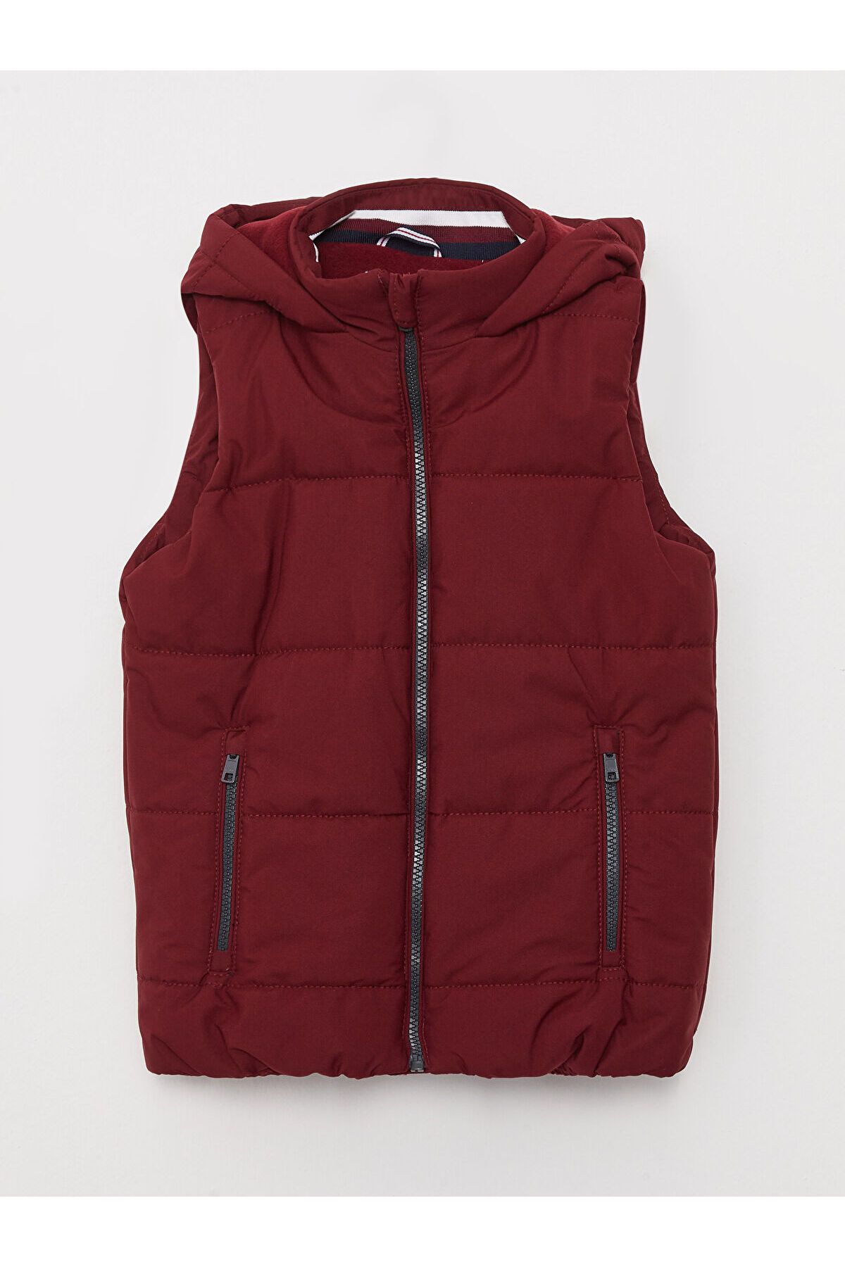 LC Waikiki-Lcwk Hooded Basic Boy's Inflatable Vest 1