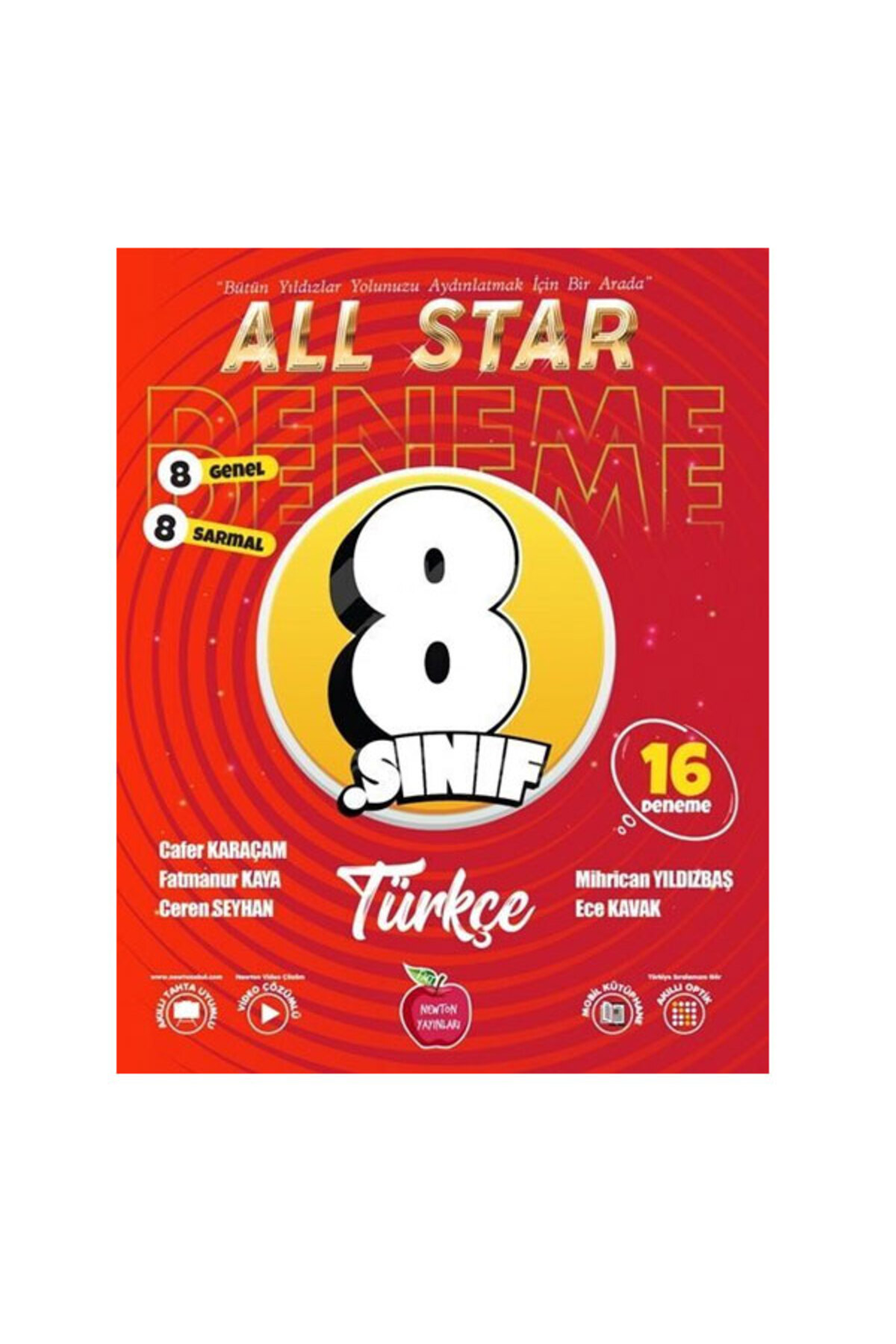Newton Yayınları 8 Sınıf All Star Türkçe 16 Deneme - Fiyatı, Yorumları