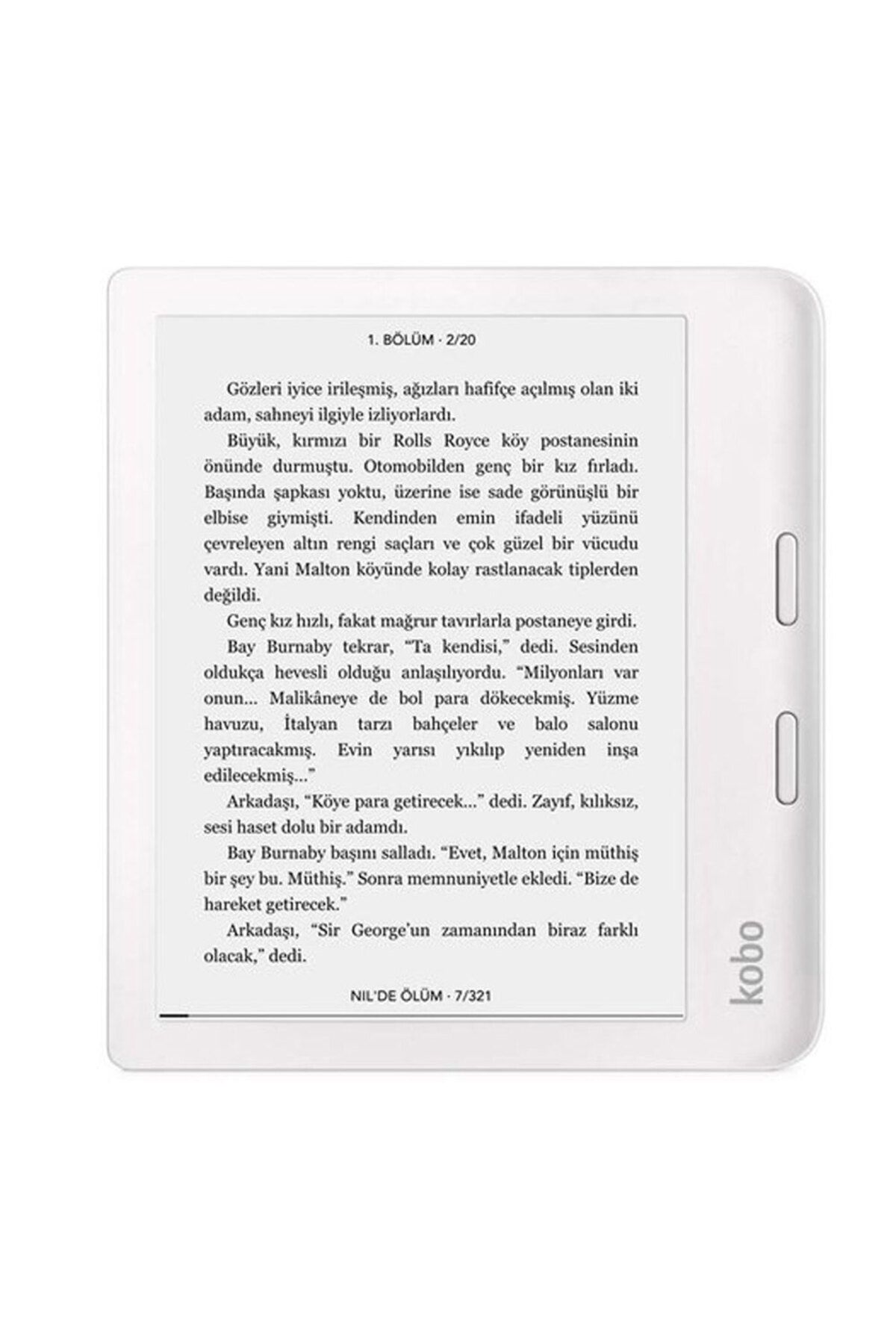 kobo Libra 2 E-kitap Okuma Cihazı Beyaz