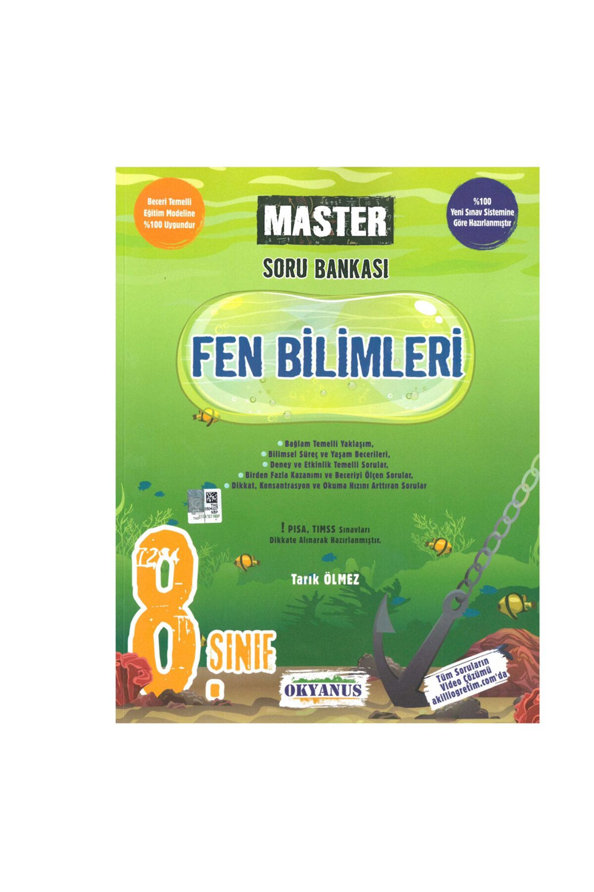 Okyanus Yayınları 8 Sınıf Master Fen Bilimleri Soru Bankası