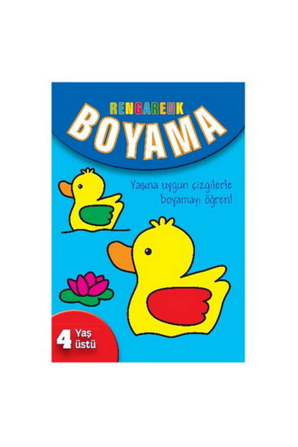 Genel Markalar Rengarenk Boyama Kitabı 4 Yaş Üstü Parıltı Yayıncılık