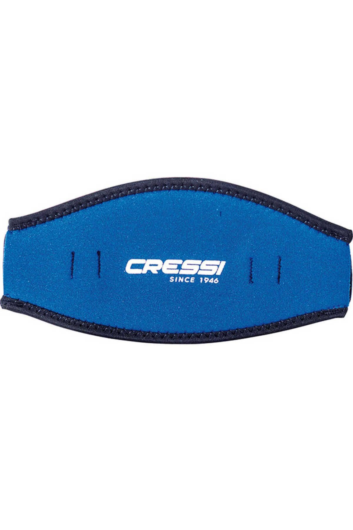 Cressi Neoprene Maske Bandı BLUE