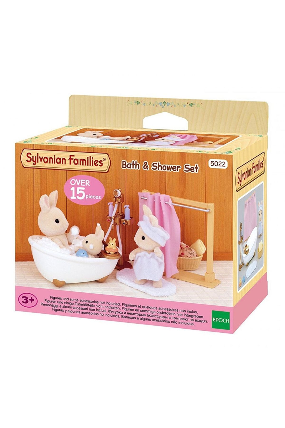 爆買い 英語 Sylvanian Trendyol 5022- Set Shower And Bath Families その他
