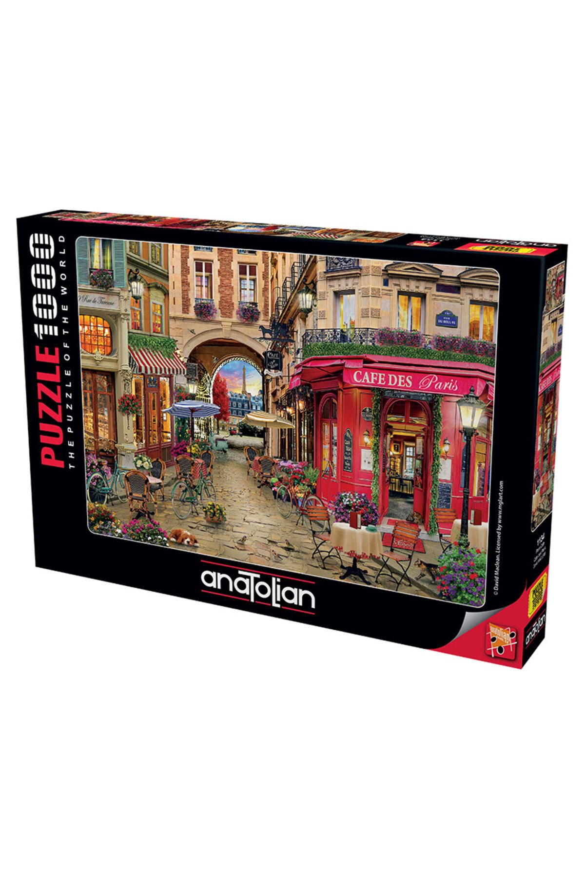 Anatolian Puzzle 1000 Parçalık Puzzle / Paris Cafe - Kod:1134