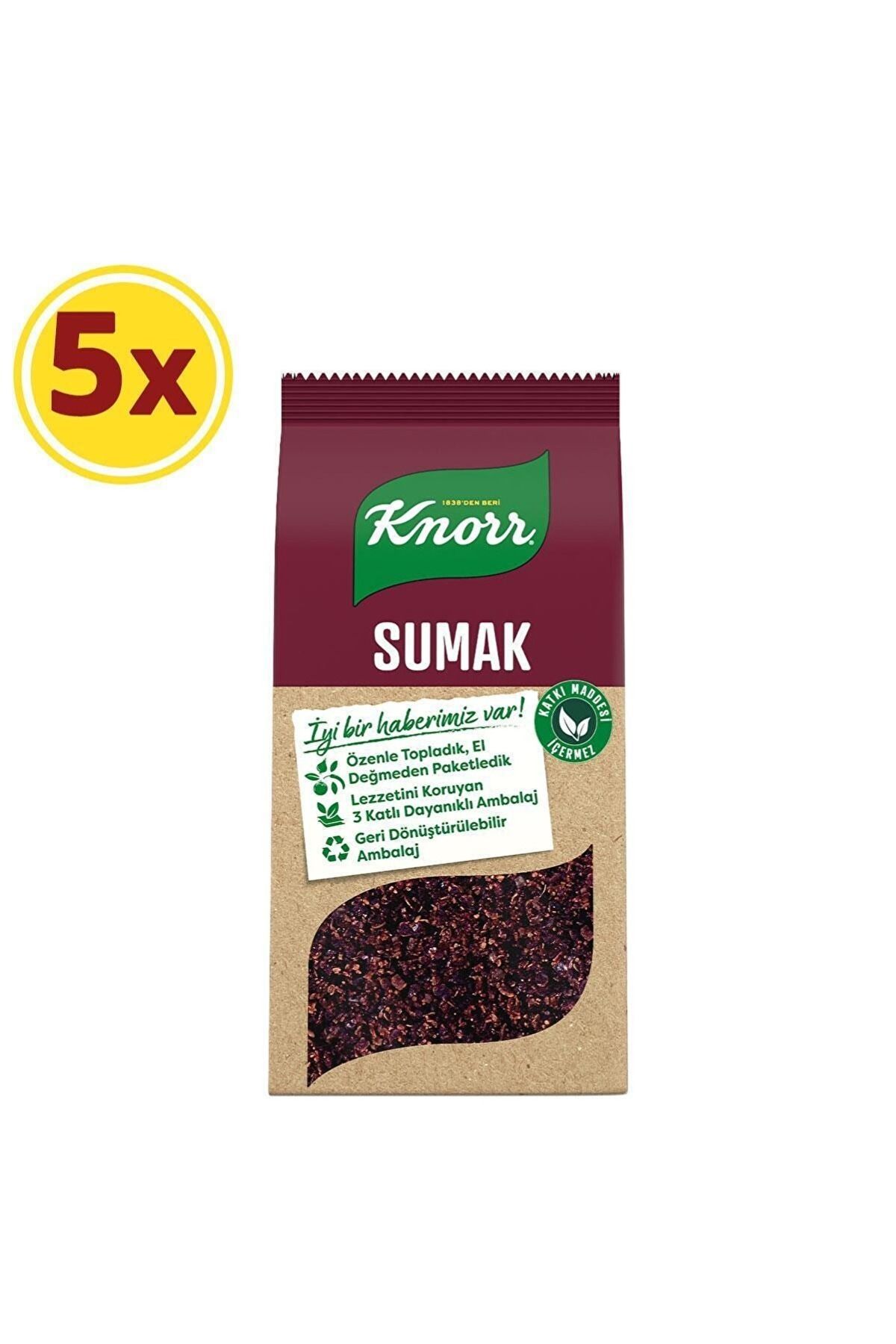 Knorr Baharat Serisi Sumak 70 gr X 5 Adet