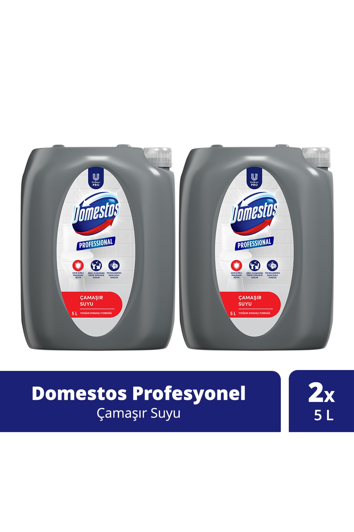 Domestos Profesyonel Çamaşır Suyu 5 L X2