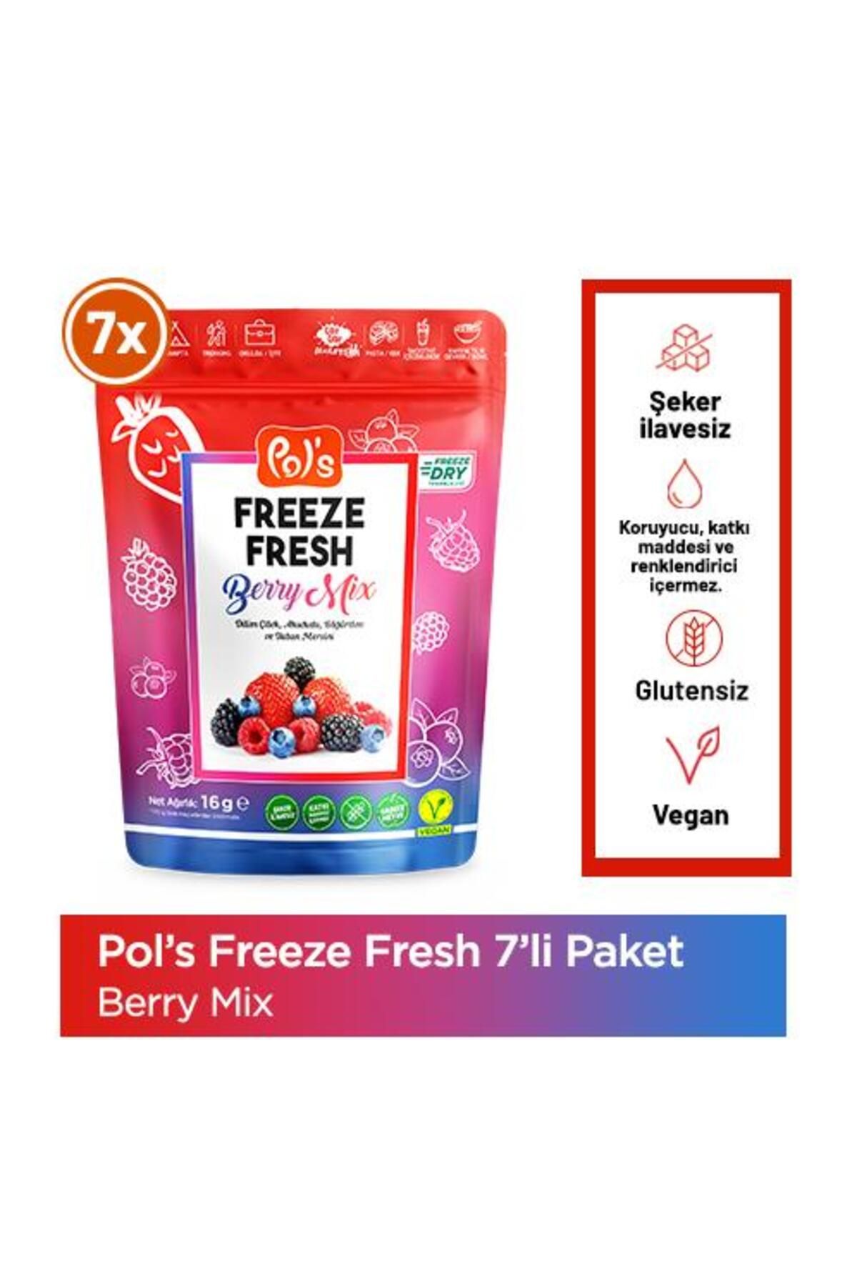 Freeze Fresh Berry Mix 16 G X 7 Adet