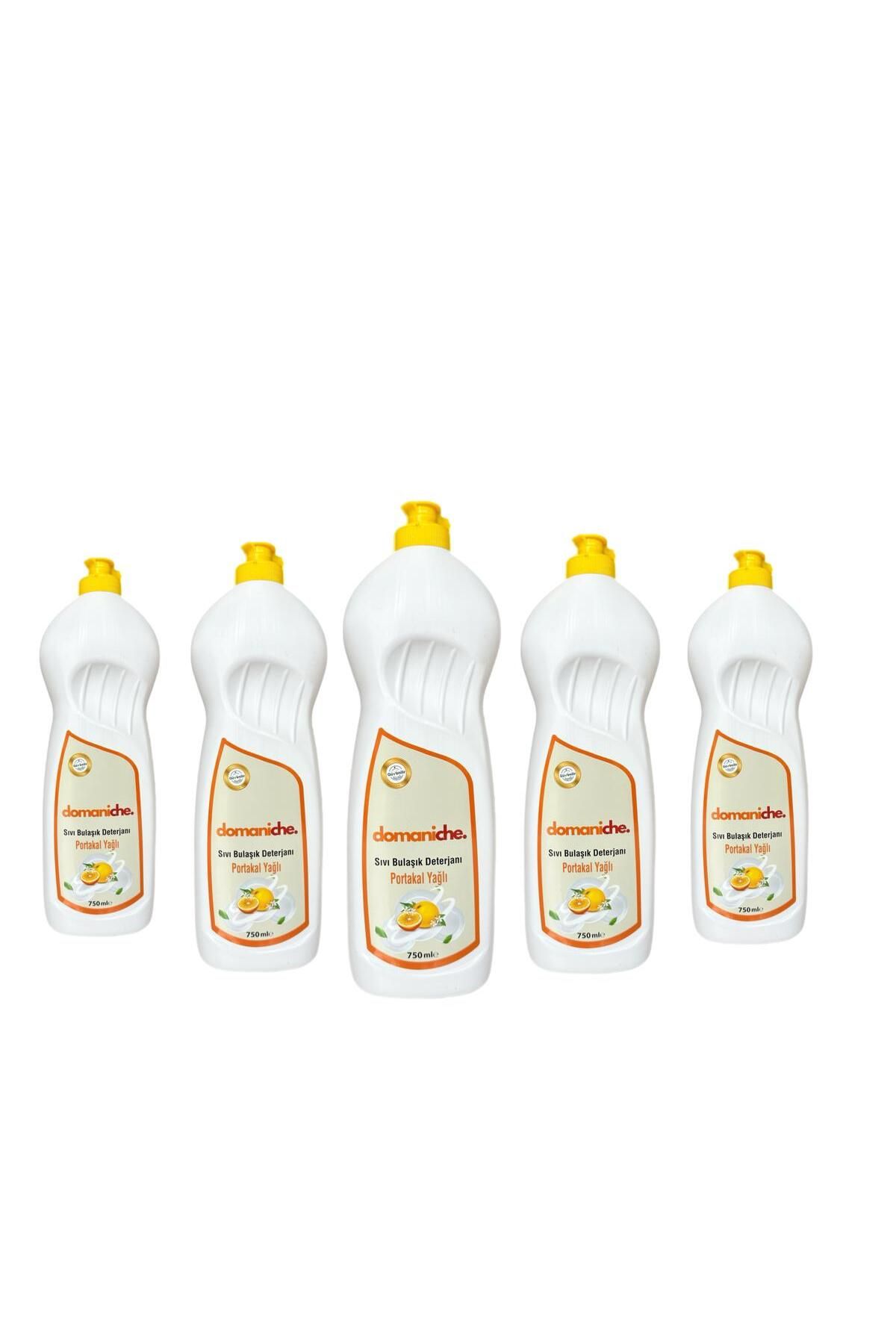 DOMANİCHE Domaniche Sıvı Bulaşık Deterjanı (5x750ml)