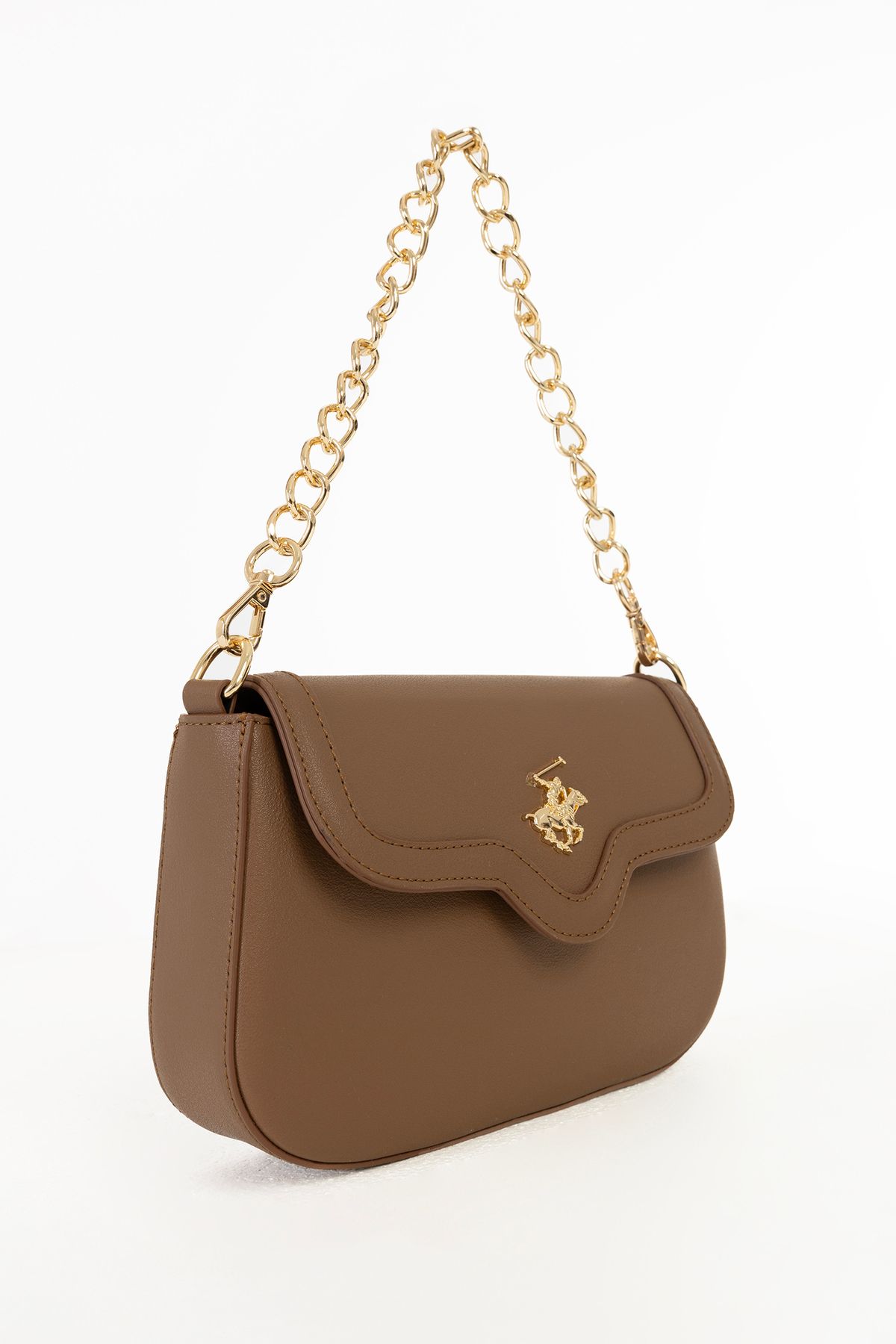Beverly Hills Polo Club-حقيبة كتف نسائية تان 05BHPC8039 4