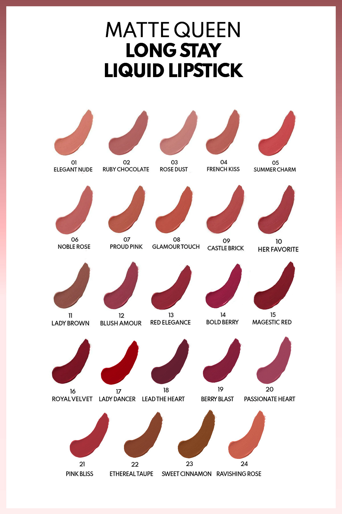 رژ لب زنانه | نوت کازمتیکس Note Cosmetics LSTK MATTE QUEEN - تصویر 3