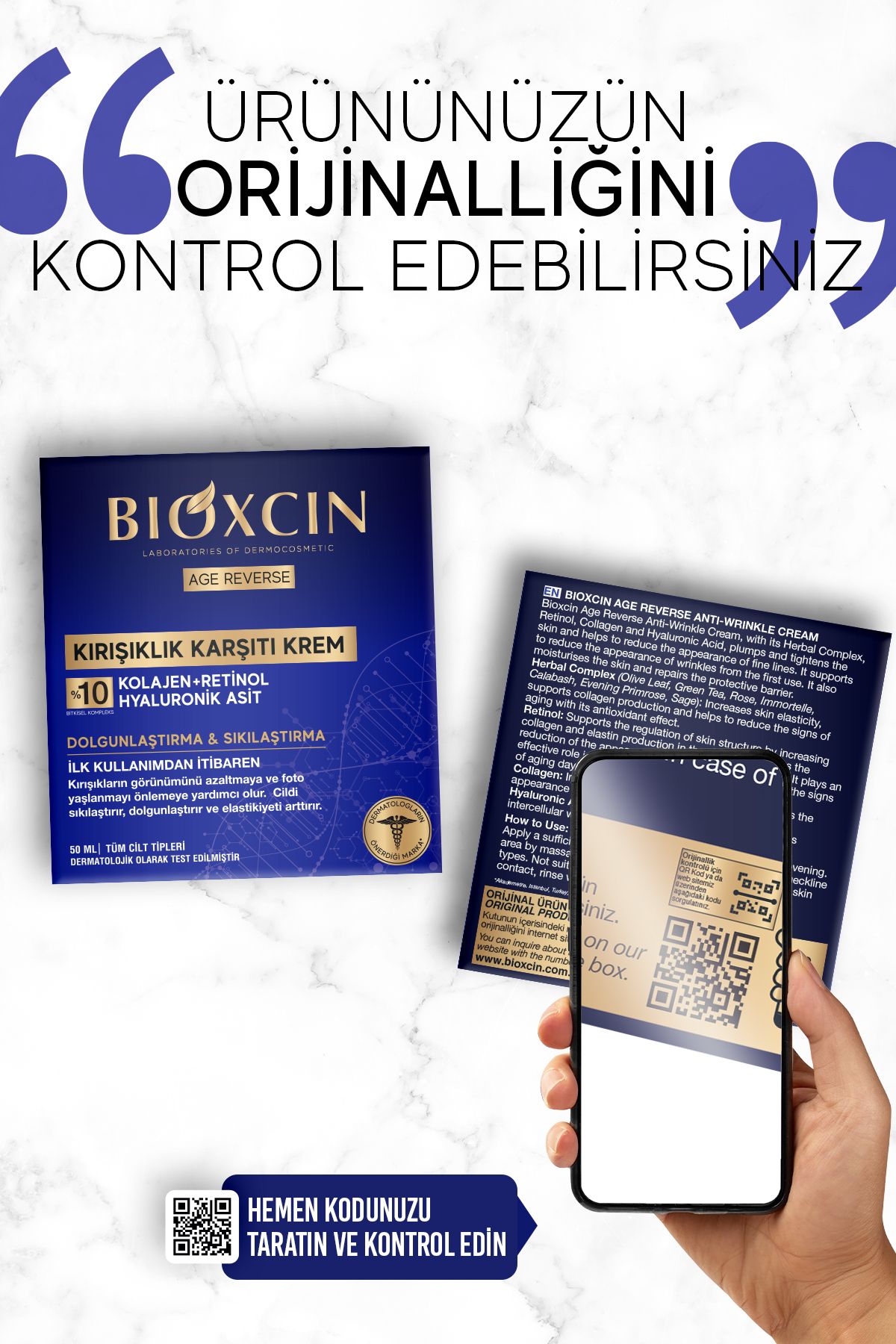 Bioxcin-Age Reverse Anti-Wrinkle Cream 50 ml 6