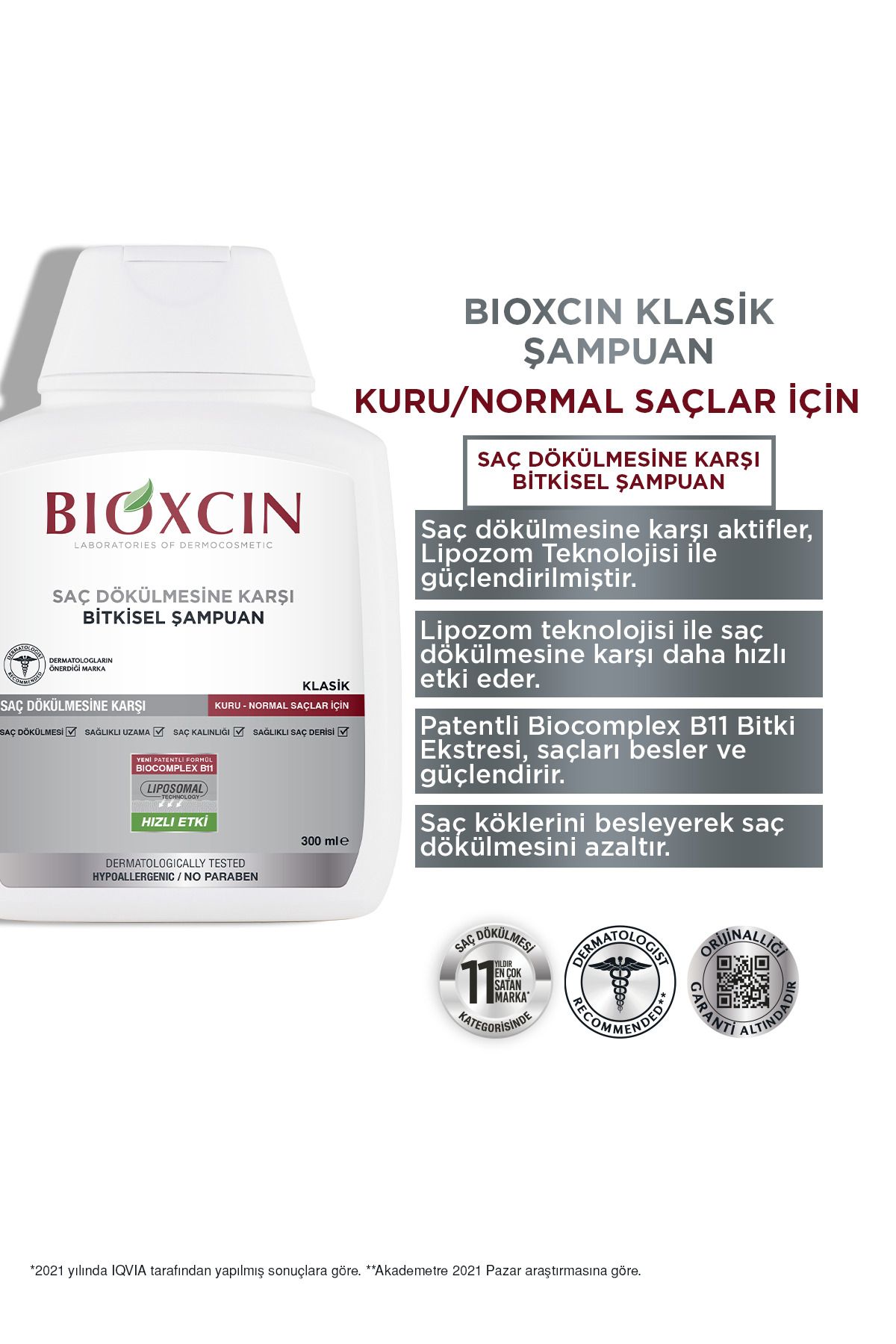 Bioxcin-Genesis 300ml pentru păr uscat/norăsc Cumpărați 3 Plătiți pentru 2 2