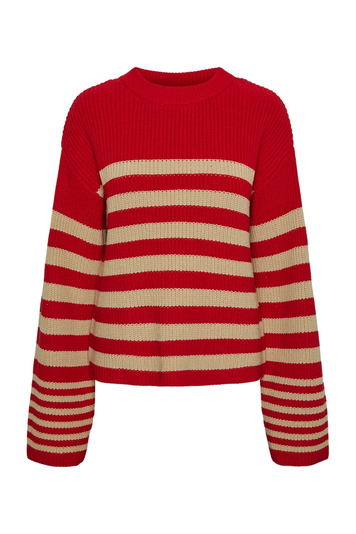 YAS. Sweterek Damski Dzianinowy Co60/pc40 Kobieta - XL