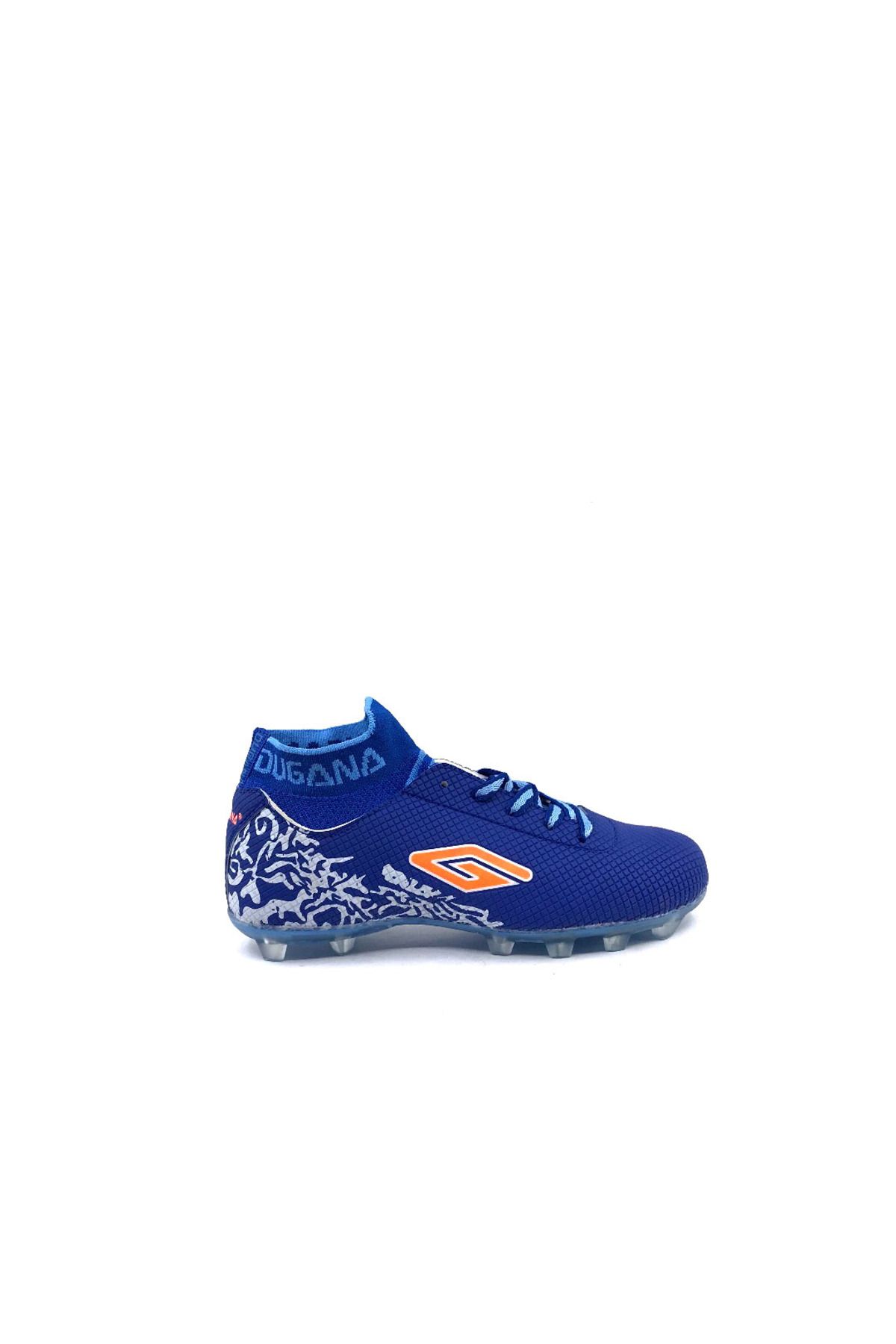 Dugana-2404 Blue Boy Socks Football Cleats Shoes 1