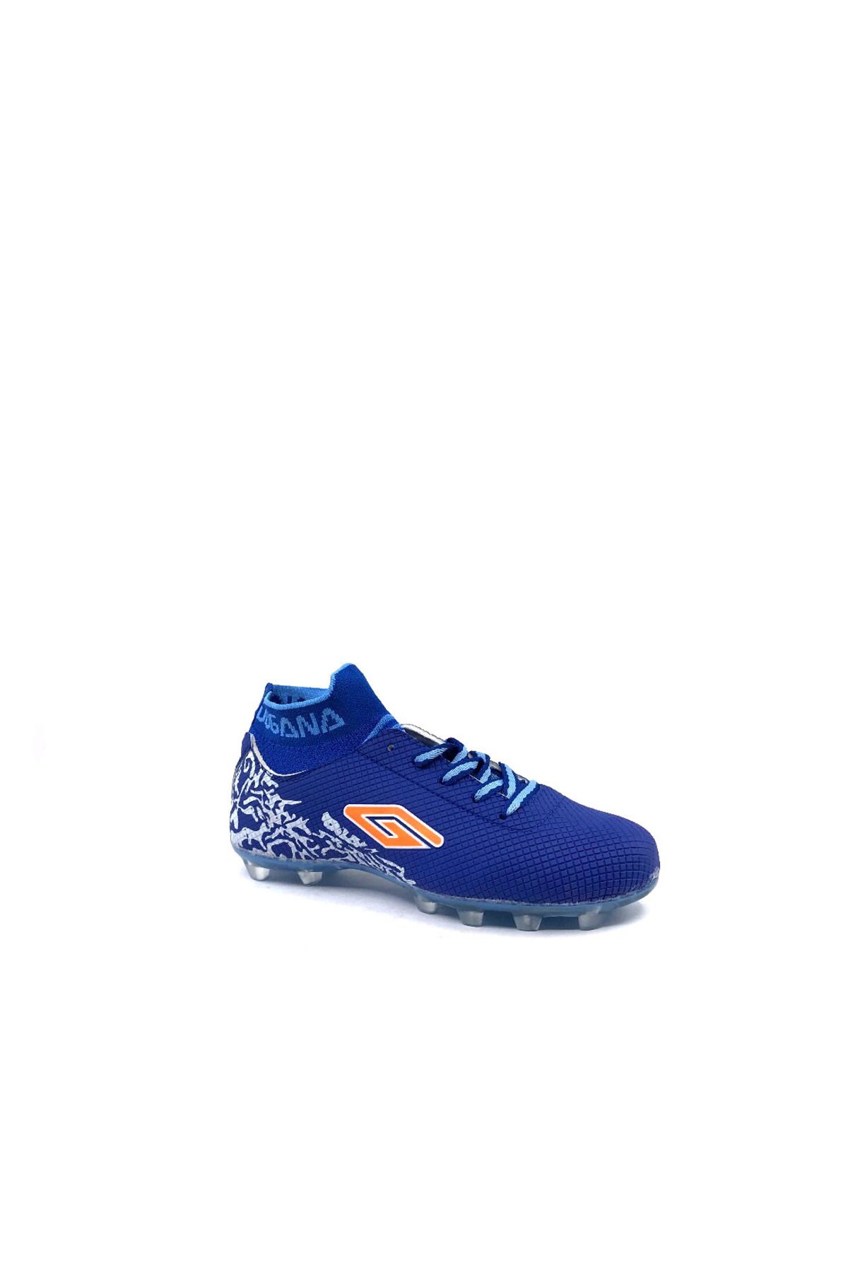 Dugana-2404 Blue Boy Socks Football Cleats Shoes 2