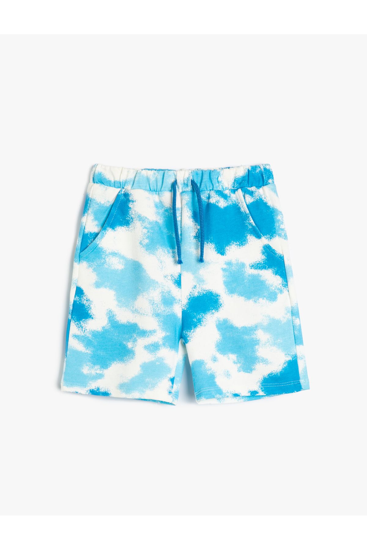 Koton Bawełniane Wzorzyste Szorty W Kolorze Tie-dye – Ze Sznurowaniem W Talii I Kieszeniami Mężczyzna - 12–18 months