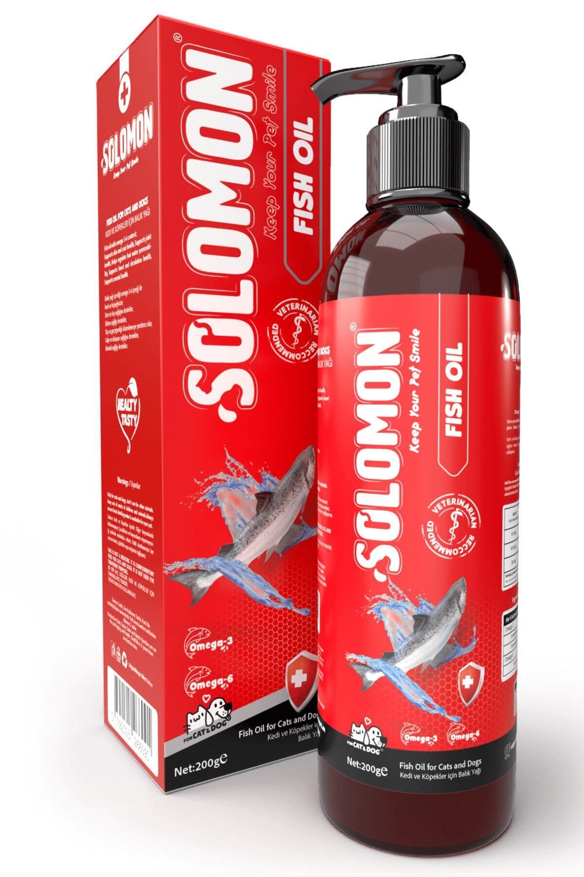 Solomon Fish Oil 200 Ml Kedi Ve Köpekler Için Balık Yağı