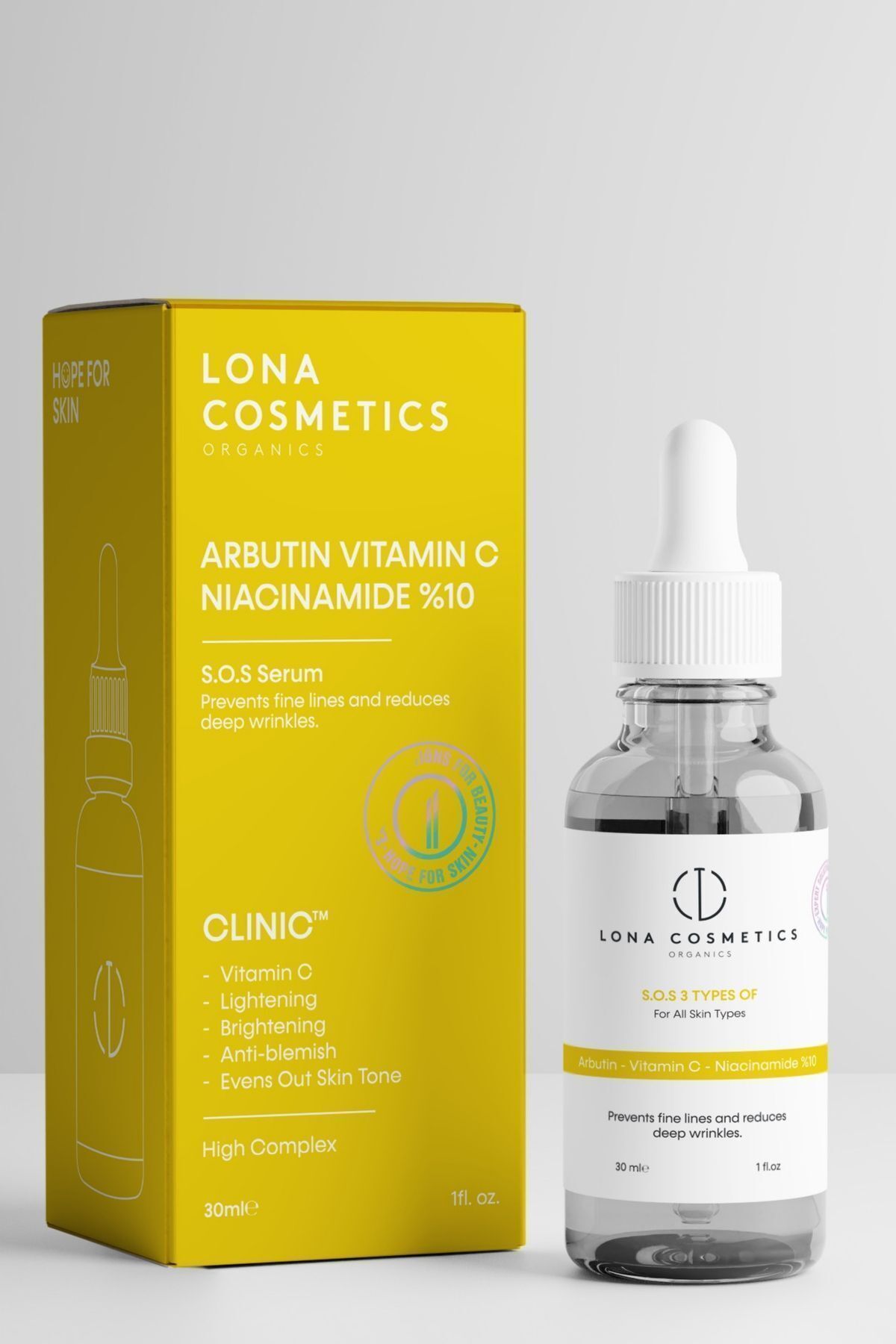 Lona Cosmetics-Arbutin Skin Serum - Tone Equalizer, Anti-Blemish and Brightening 4