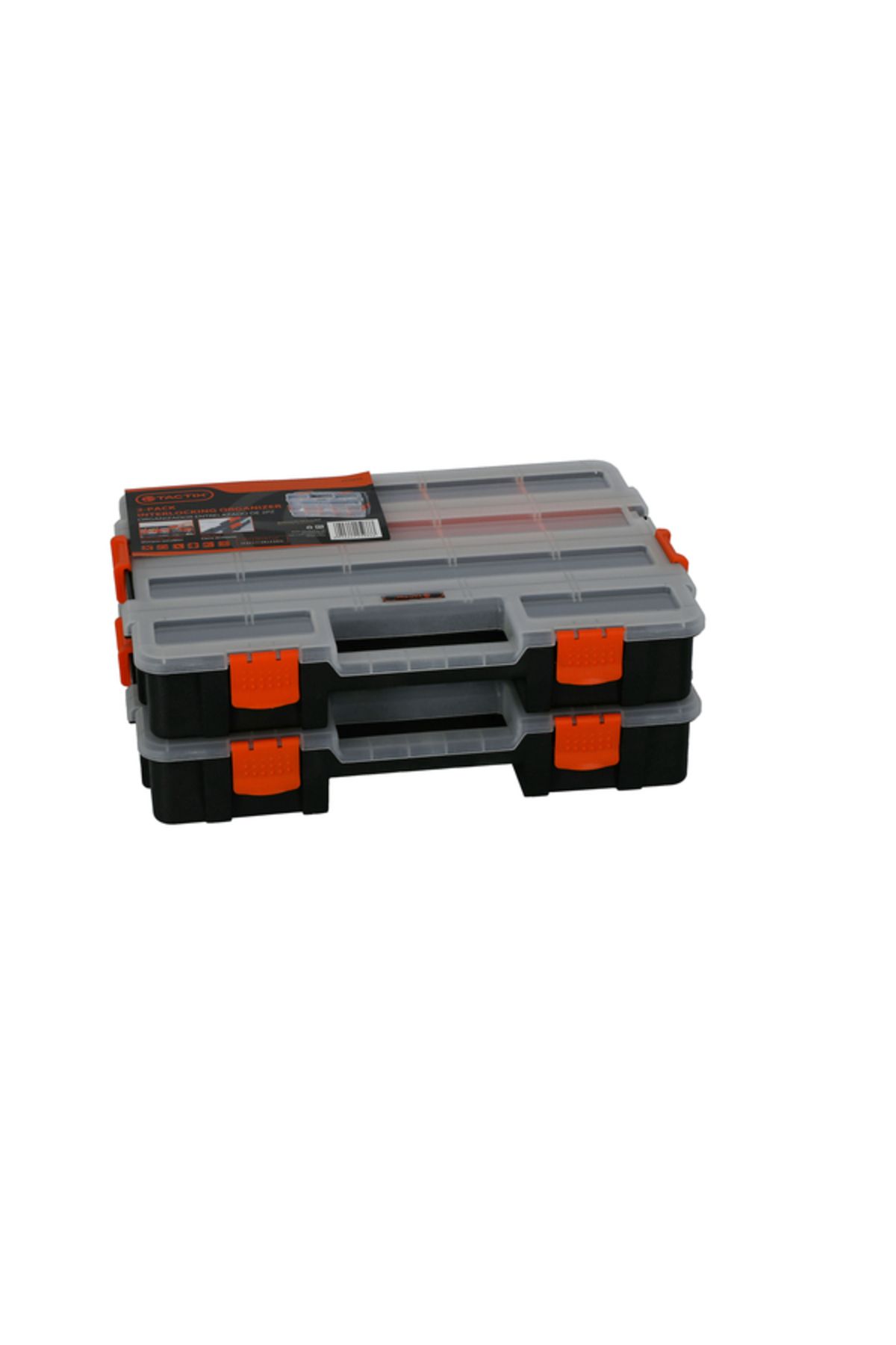 Tactix-2-Piece Multi-Compartment Tool Organisers with Separators 4