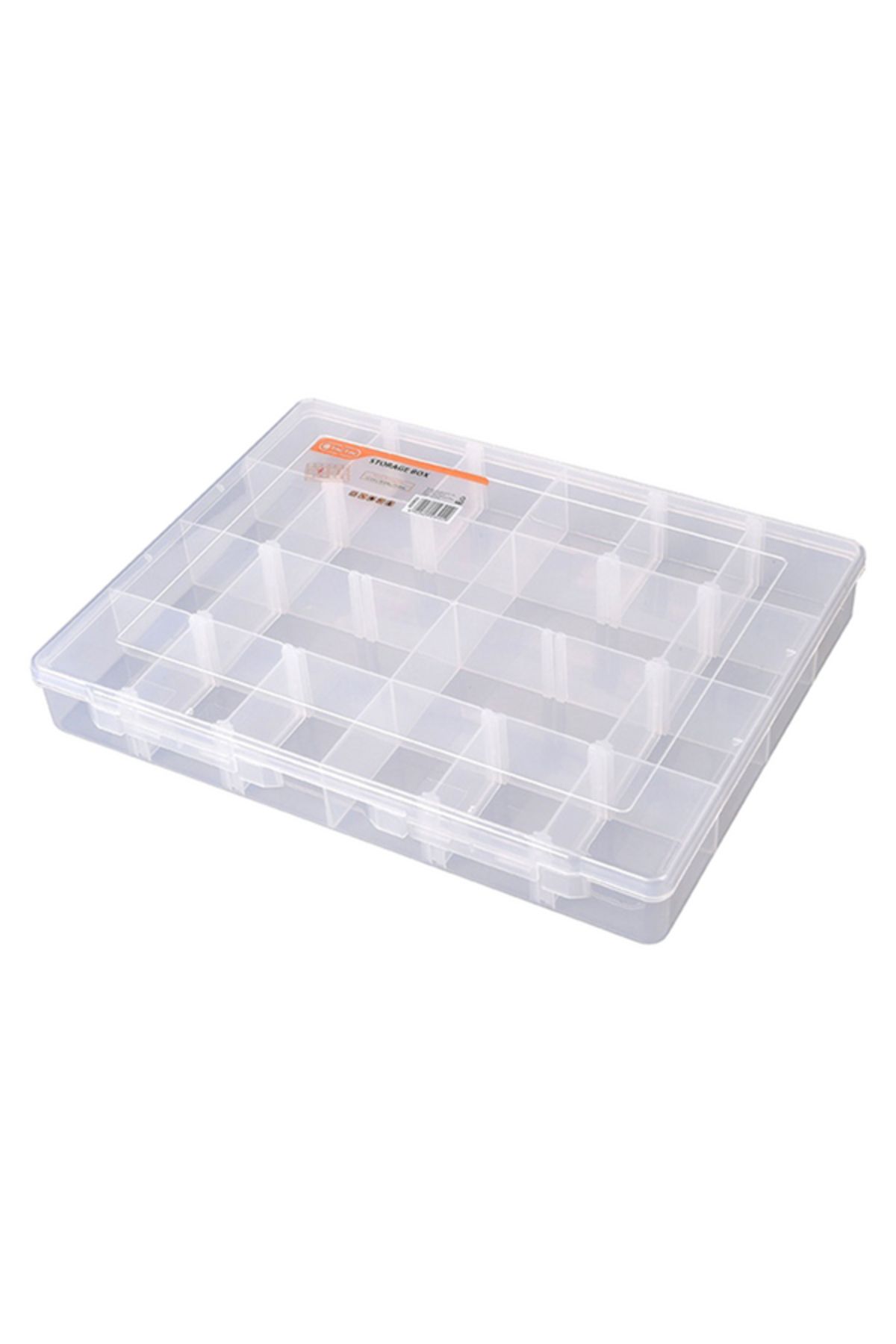 Tactix-20-Compartment Storage Box with Removable Separators XXL 1