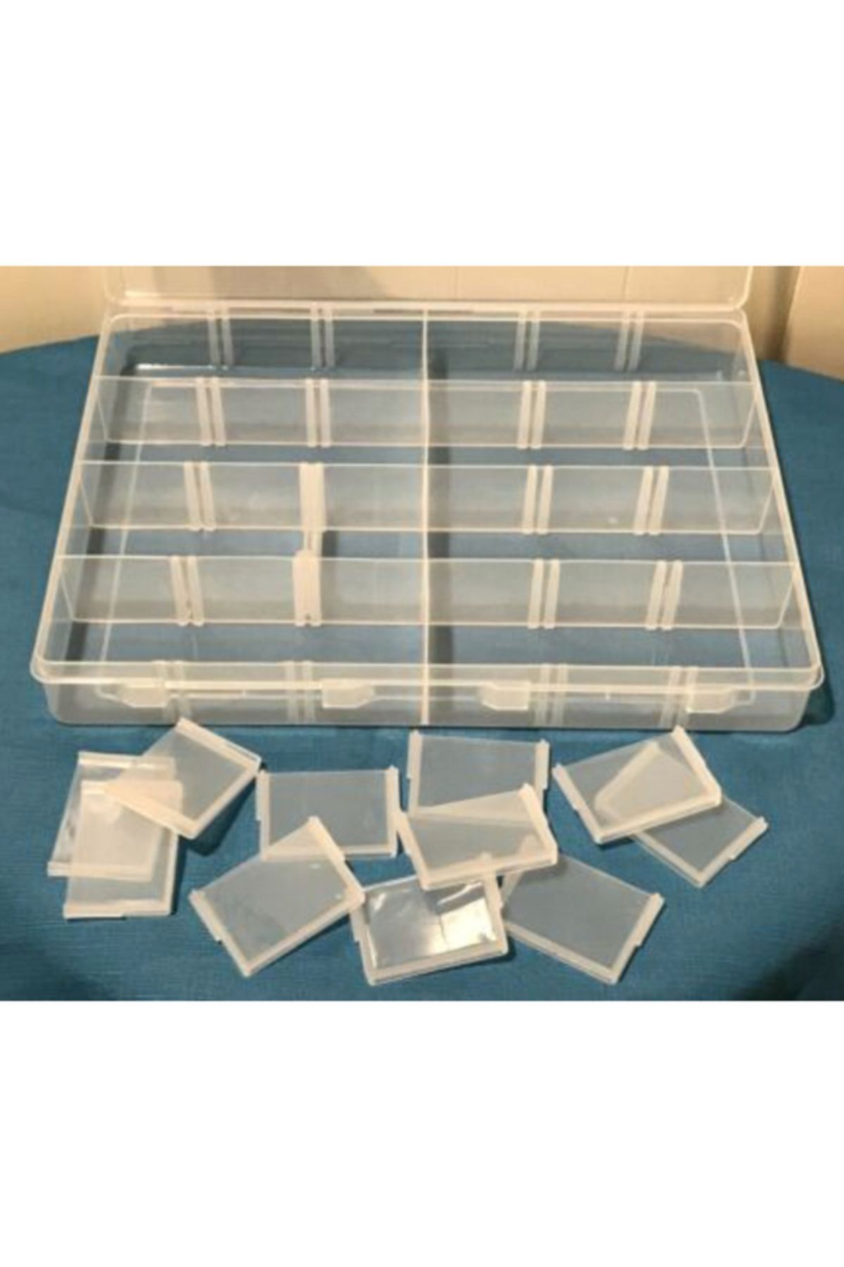 Tactix-20-Compartment Storage Box with Removable Separators XXL 6
