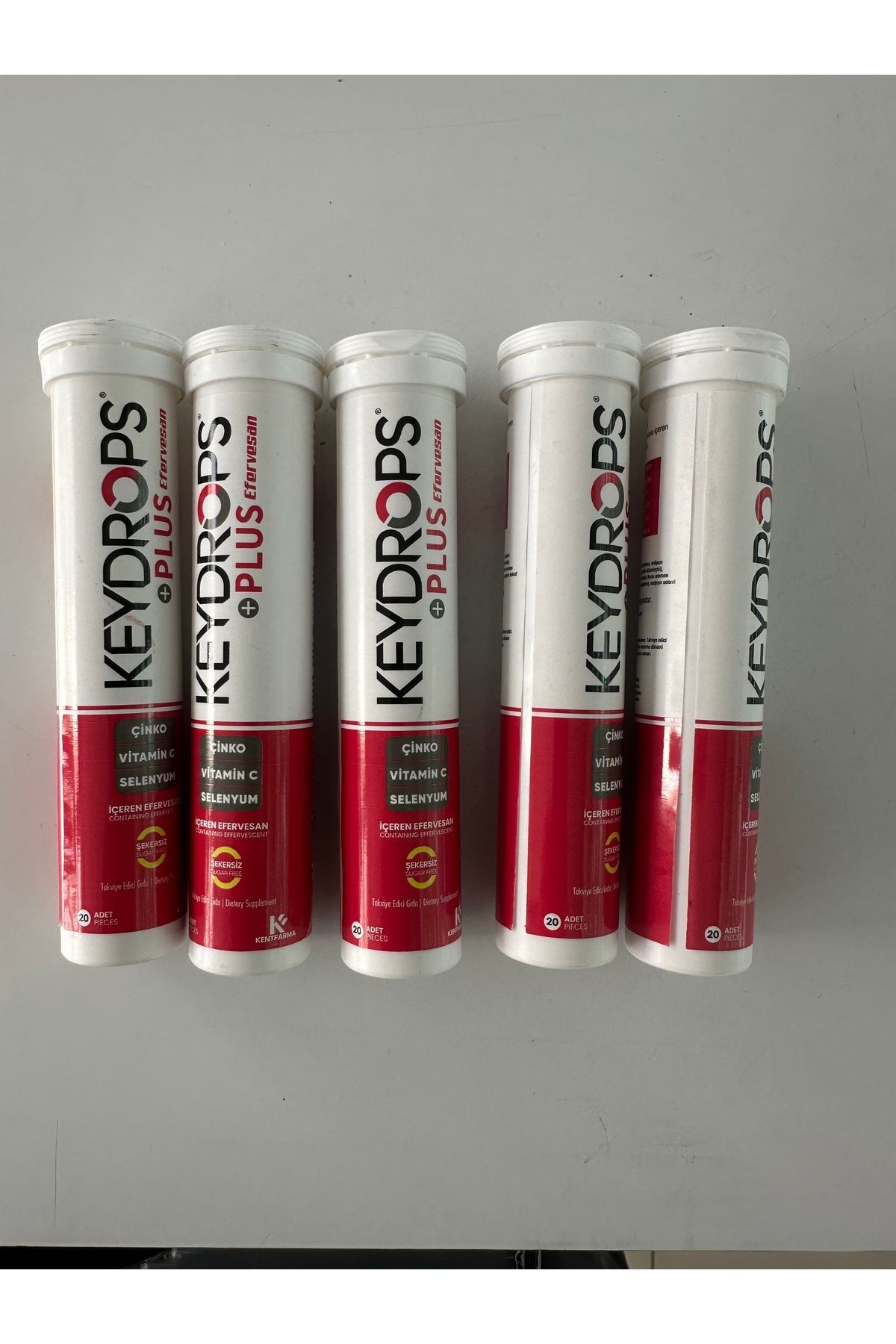 Keydrops-5 Boxes - 20 Grains +Plus Zinc Vitamin C and Selenium 2