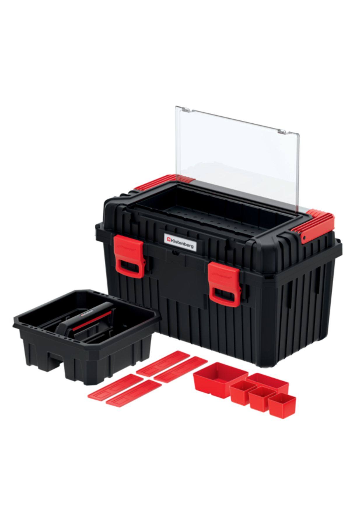 kistenberg-60 Multi Compartment Heavy Tool Box with Foldable Handle 7