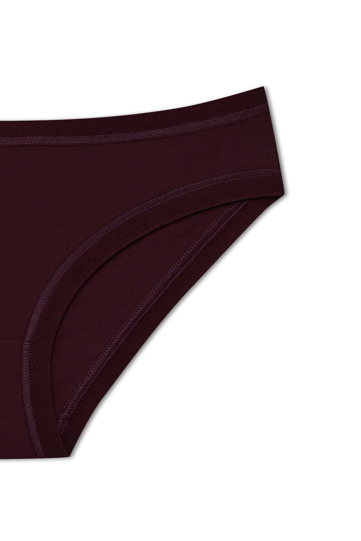 HNX-Pachet de 3 chiloți din bumbac pentru femei, cu talie și picior elastic 5
