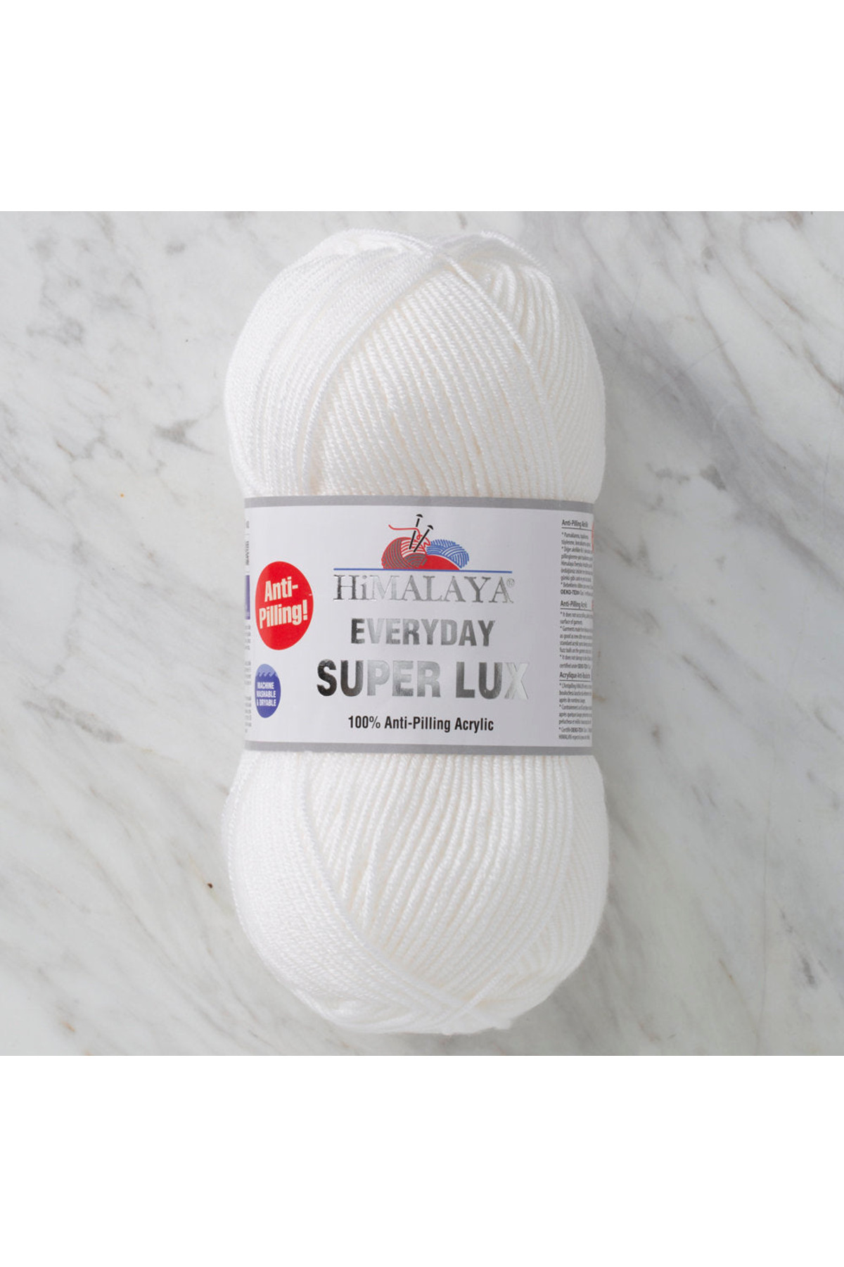 Himalaya Anti-Pilling Everyday Super Lux / Beyaz / 73401 / 5'li Paket