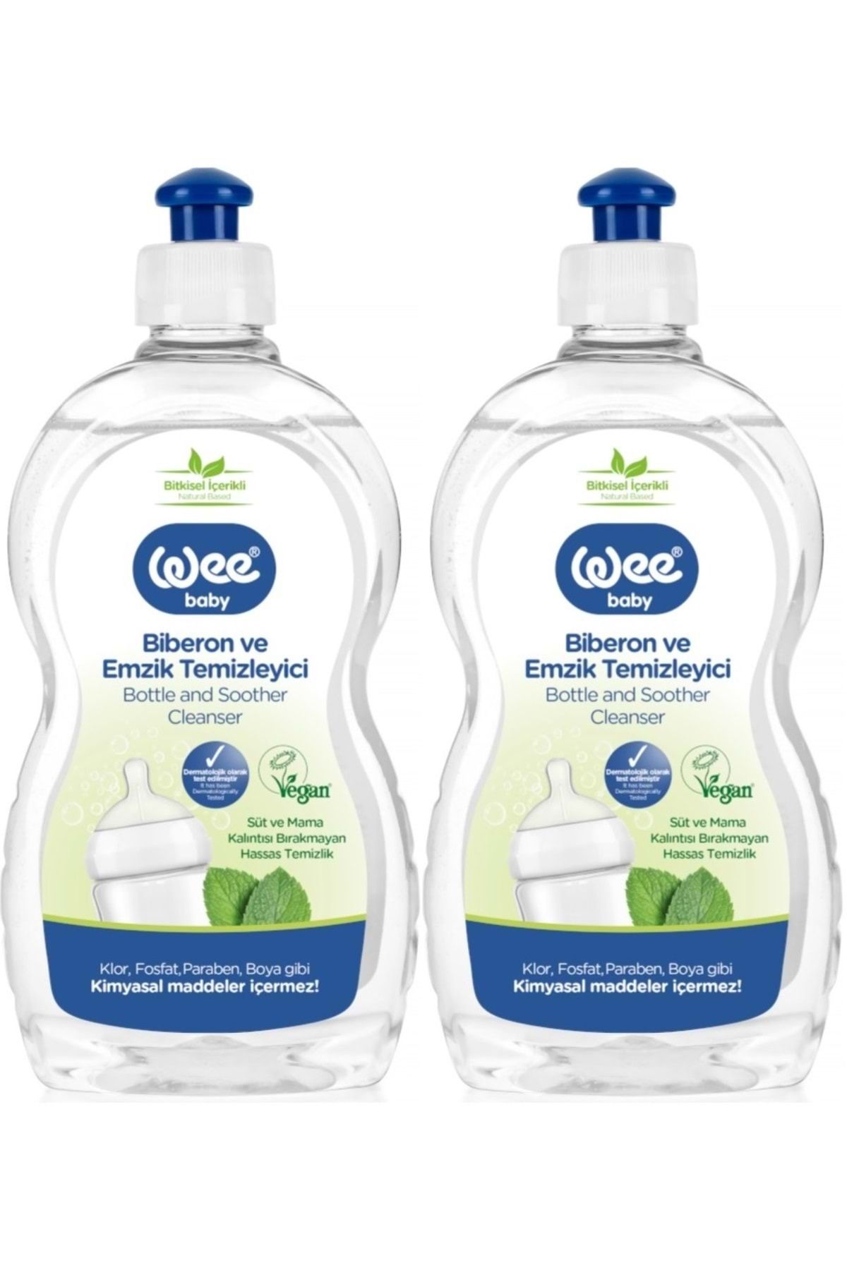 Wee Baby Biberon ve Emzik Temizleyici 500ML (Kod:346) (2 Li Set)