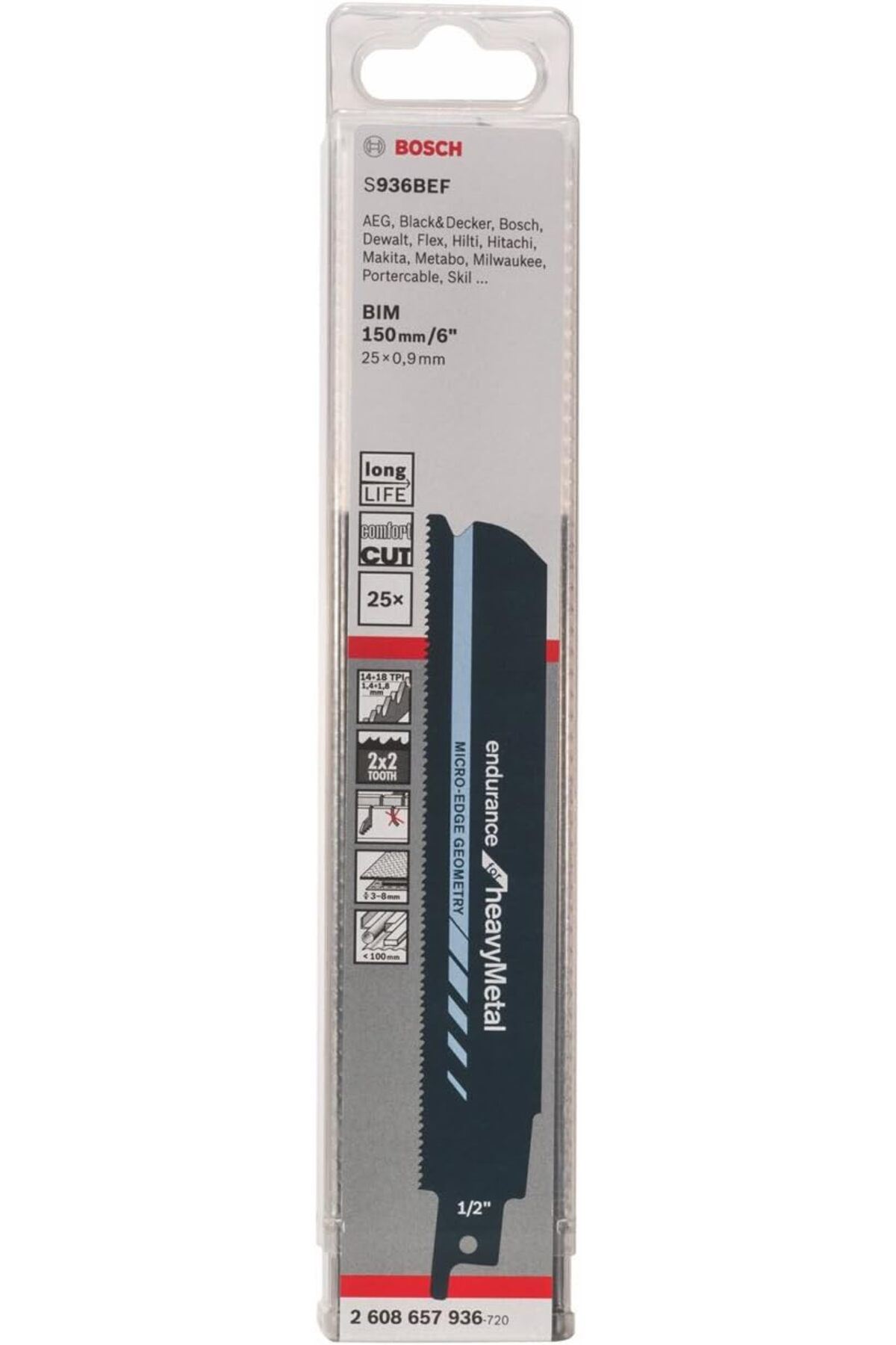 STOREMAX 2608657936 tilki kuyruğu testere – S 936 Bef, 25 parça trendmx 1058548