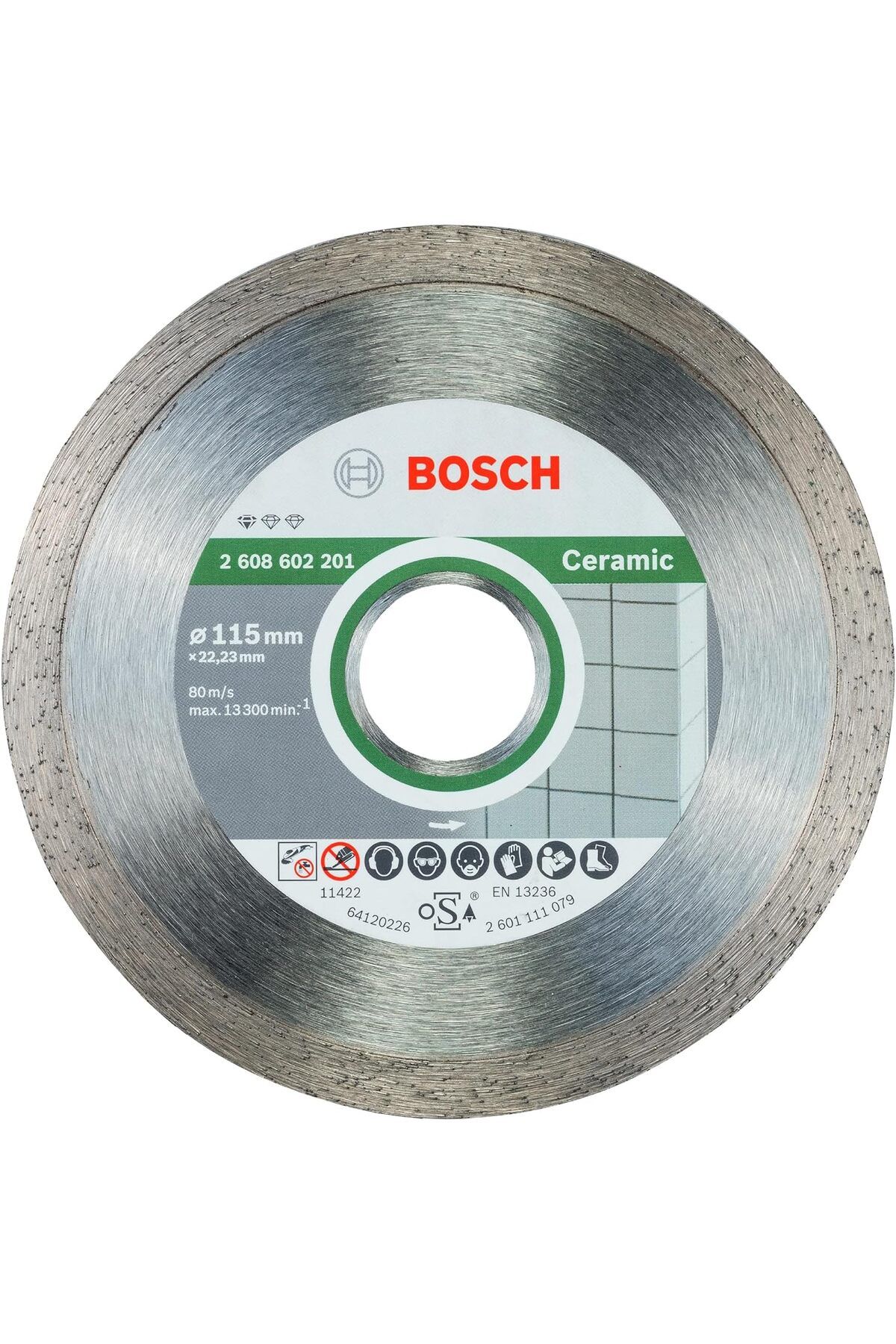 STOREMAX srh Professional Accessories Elmas Kesme ve Delme Aksesuarları, Disk, Gri, 115x22.23x1.6x7 mm, 1 Ad