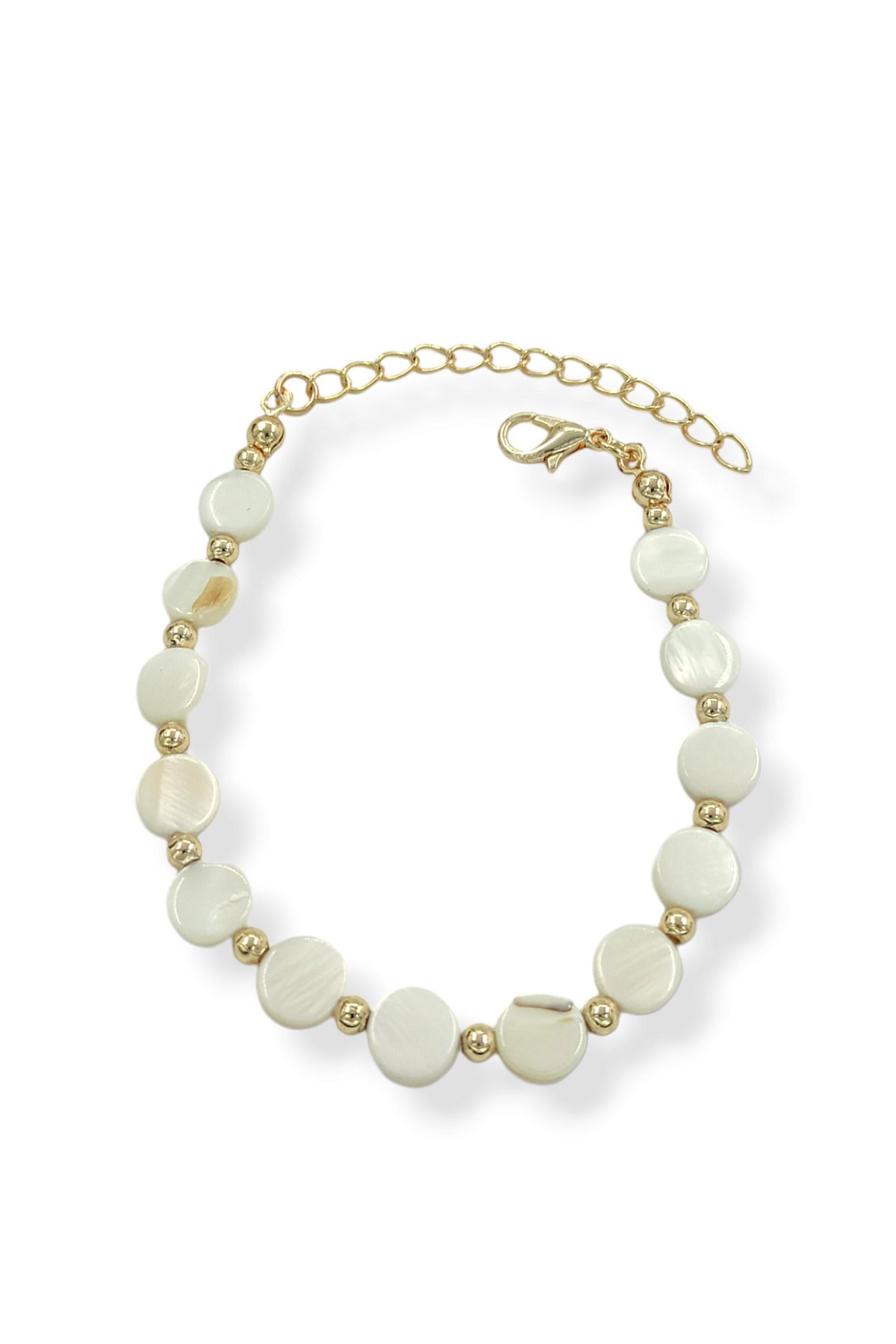 Çlk Accessories-Premium Mother of Pearl Bead Bracelet 2