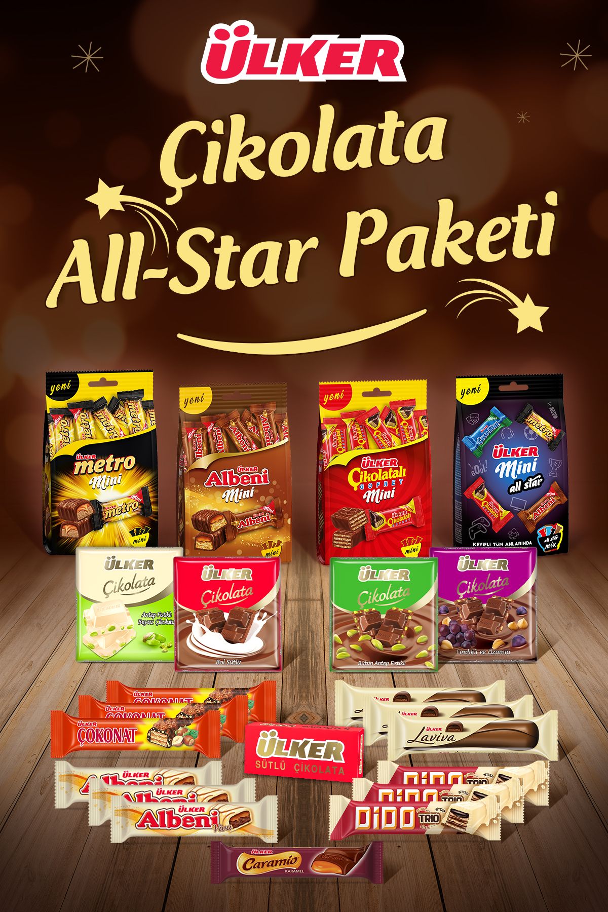 Ülker Çikolata All-star Paketi