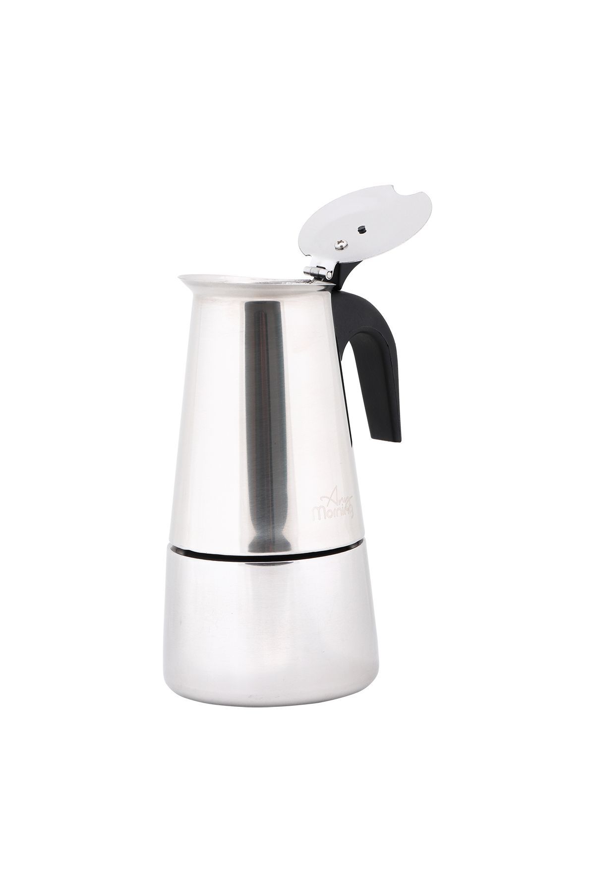 Any Morning-Fe001-4 Espressomaschine aus Edelstahl - 200 ml Induktion 2