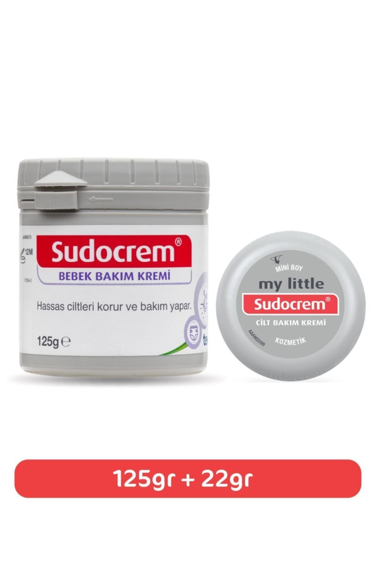 Sudocrem Bebek Bakım Kremi 125 gr + 22 gr (2'li set)