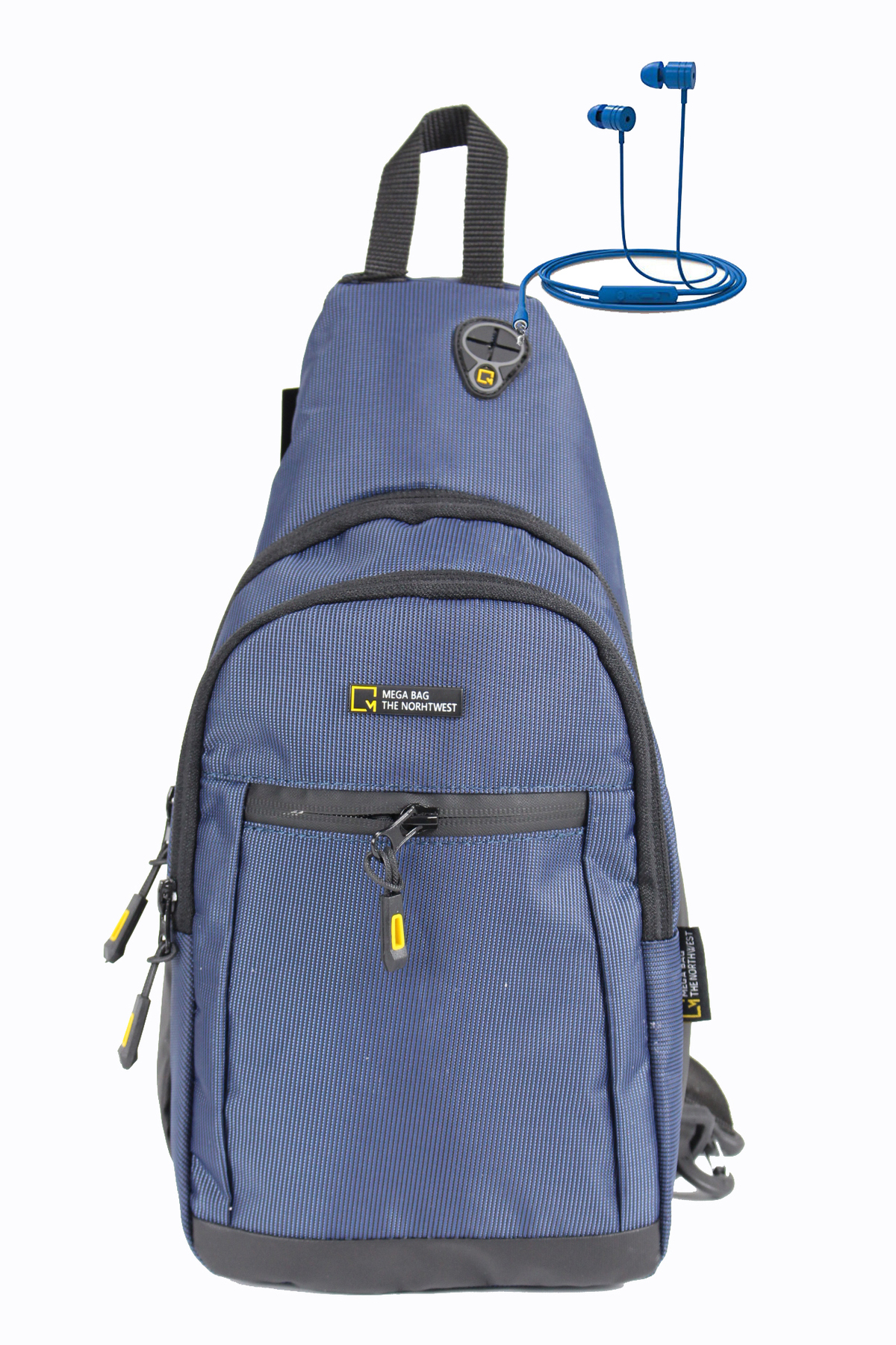 Lacivert Unisex Body Bag Omuz