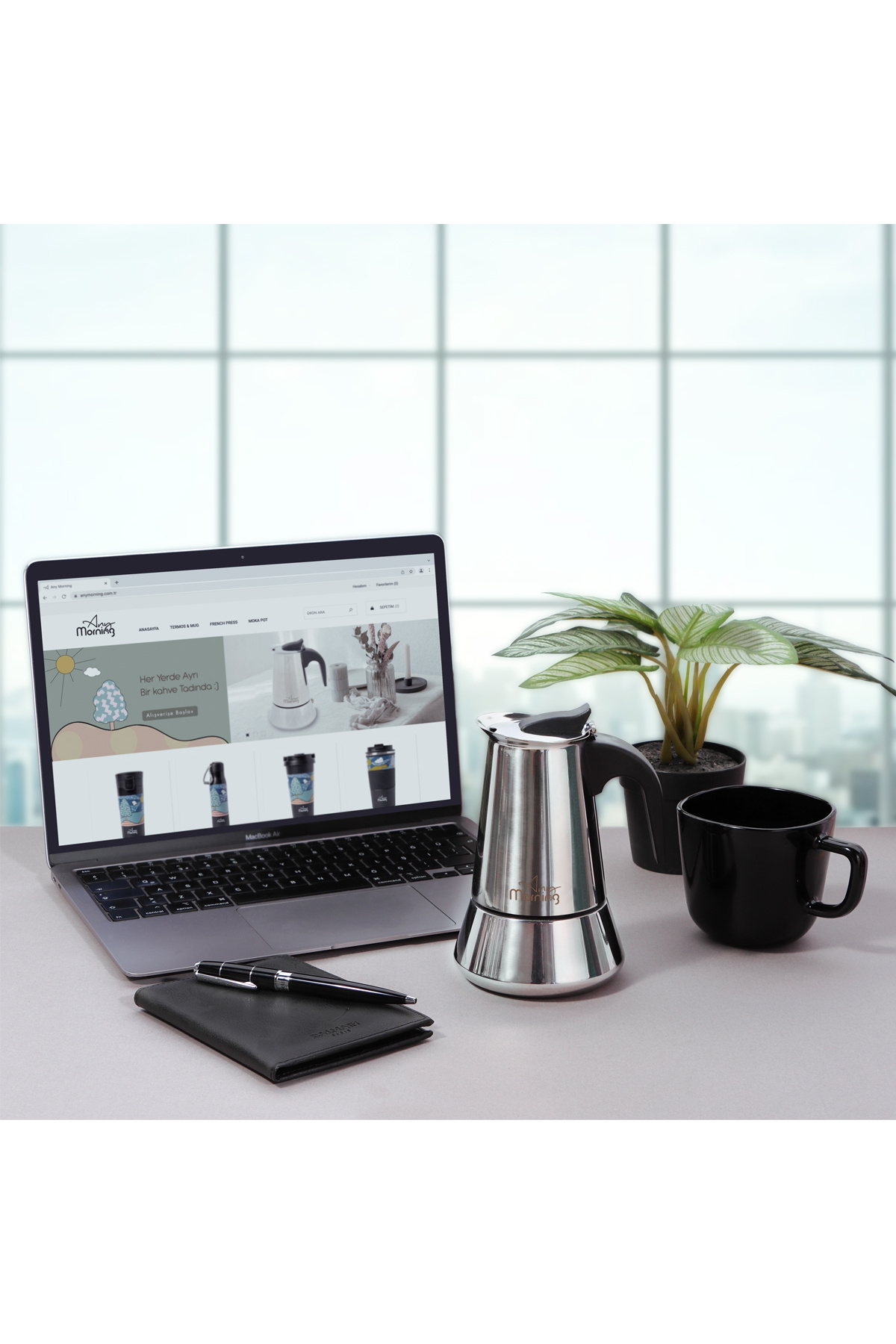 Any Morning-Jun-6 Espresso Coffee Machine 300 ml 7
