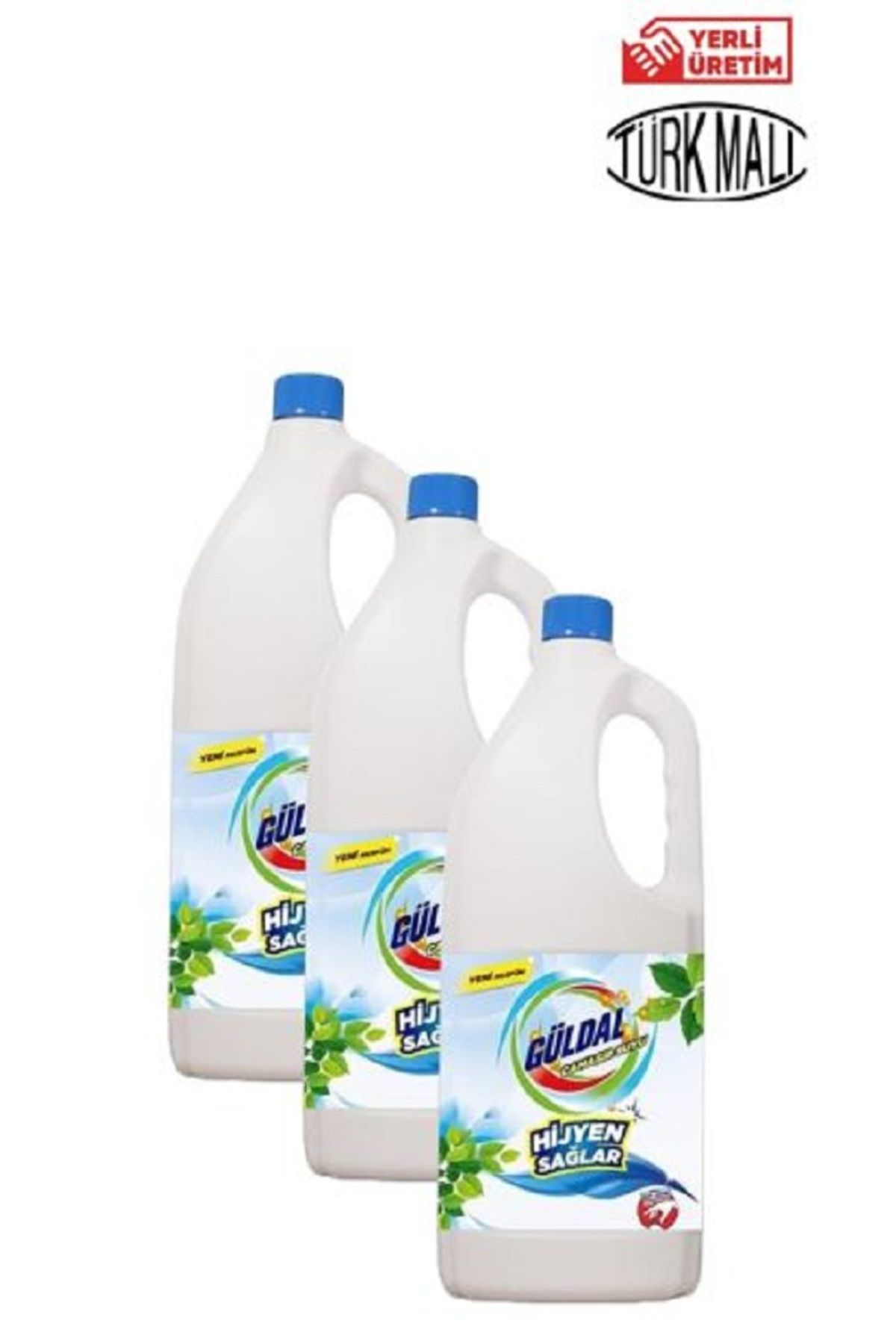 Güldal ÇAMAŞIR SUYU 2,5 LT X3 ADET KLASİK