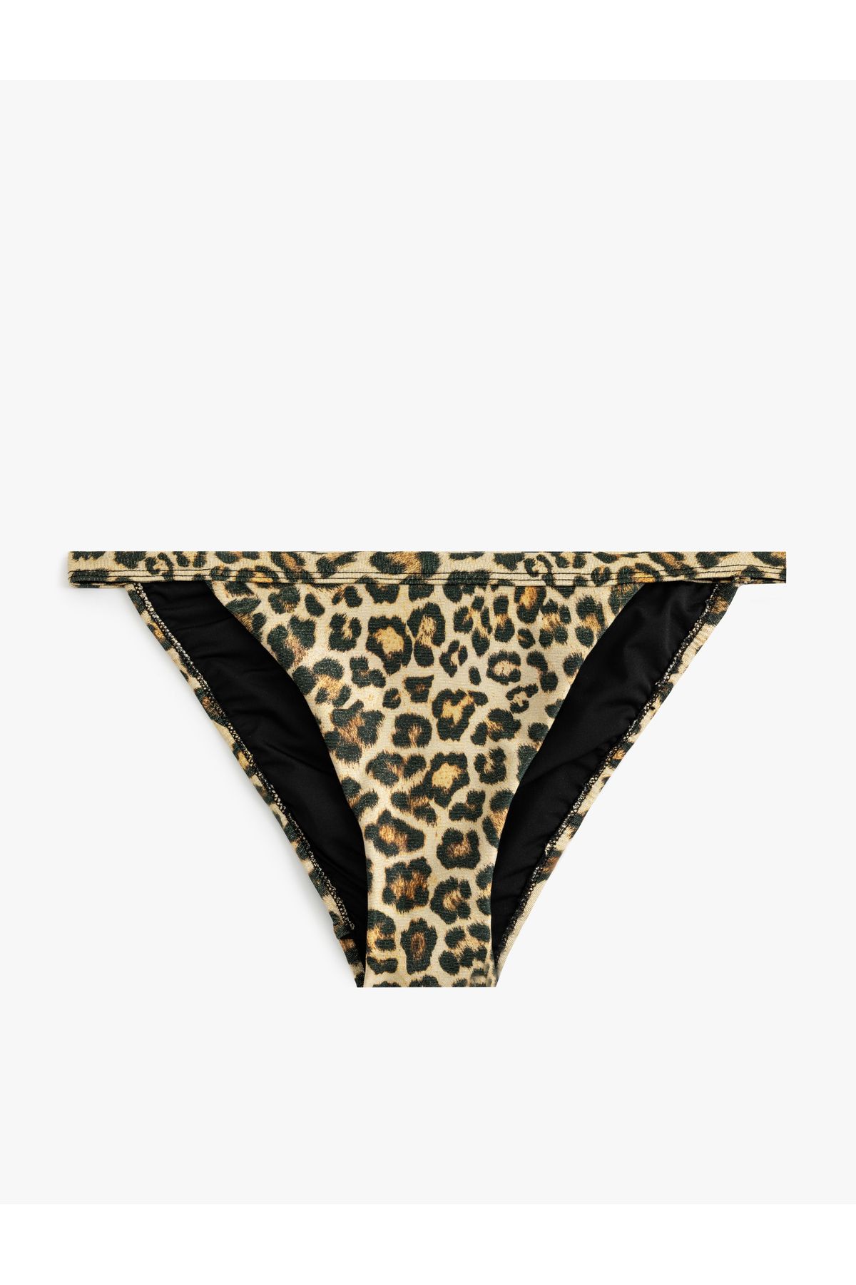 Koton-Leopard Patterned Slip Bikini Bottom - Stylish Design 6