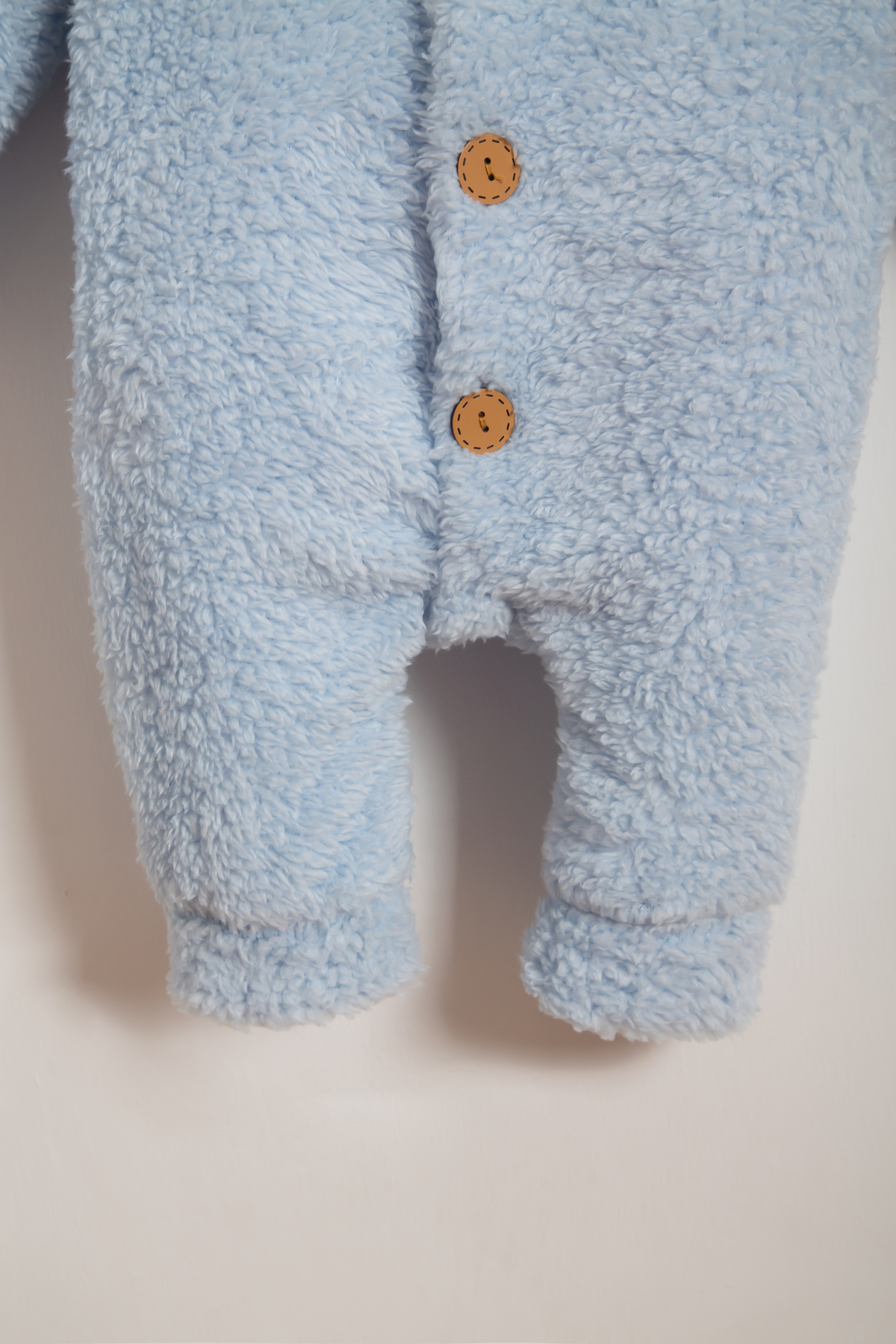 Genel Markalar Wellsoft Pelüş Kız-Erkek Çocuk Düğmeli Kapüşonlu Kışlık Bebek Uyku Tulumu Çocuk Kostümü fotoğrafı 3 (önizleme)