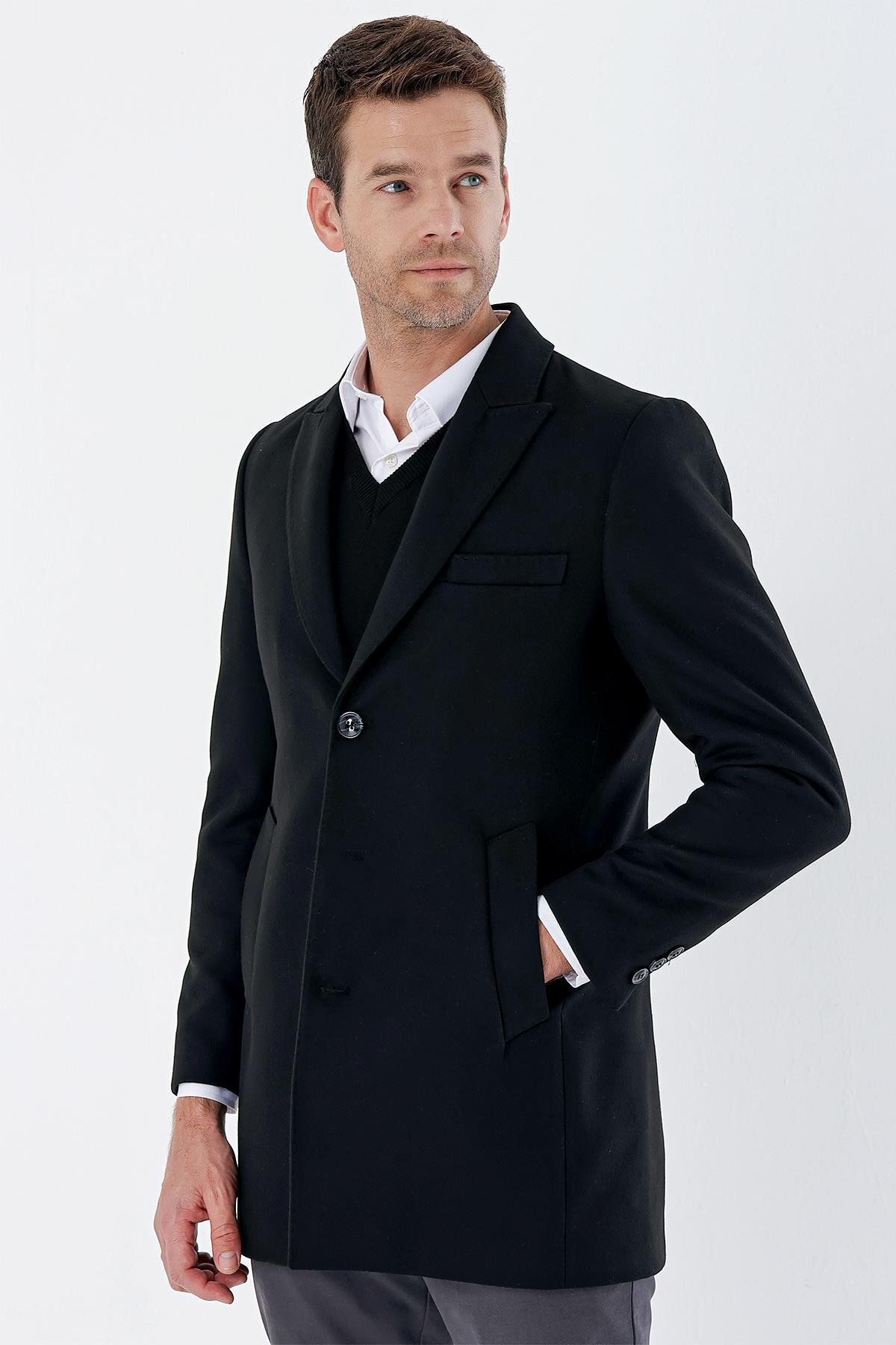 پالتو مردانه CLAR SLOW COMFORT CLASS کلاسیک COAT 1005235257 مناسب İmza