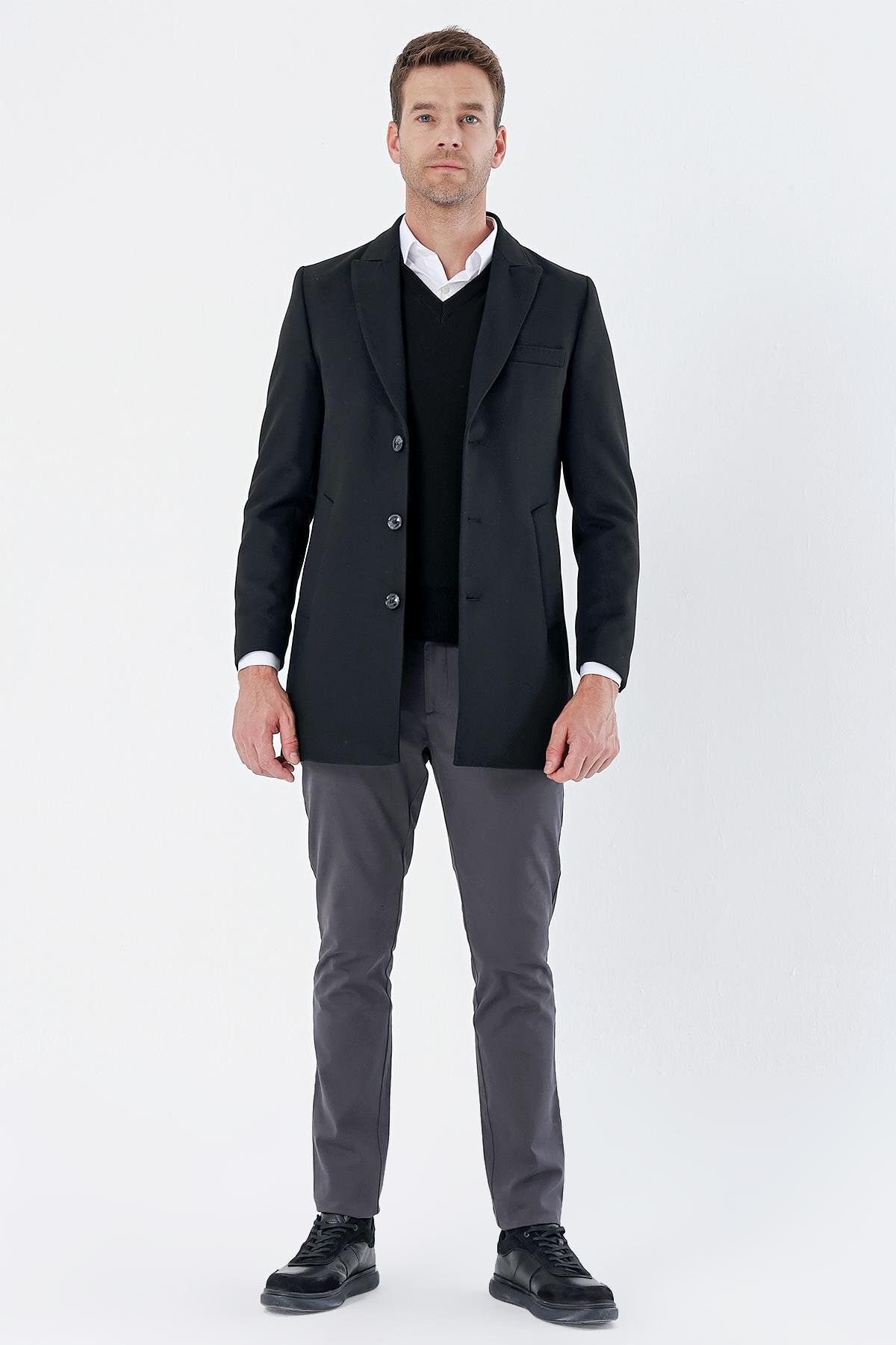 پالتو مردانه CLAR SLOW COMFORT CLASS کلاسیک COAT 1005235257 مناسب İmza