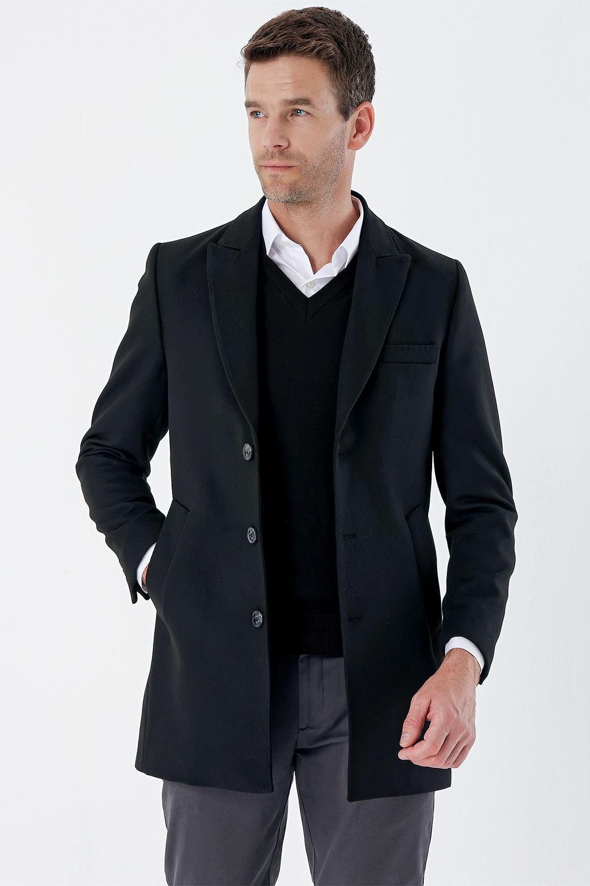 پالتو مردانه CLAR SLOW COMFORT CLASS کلاسیک COAT 1005235257 مناسب İmza